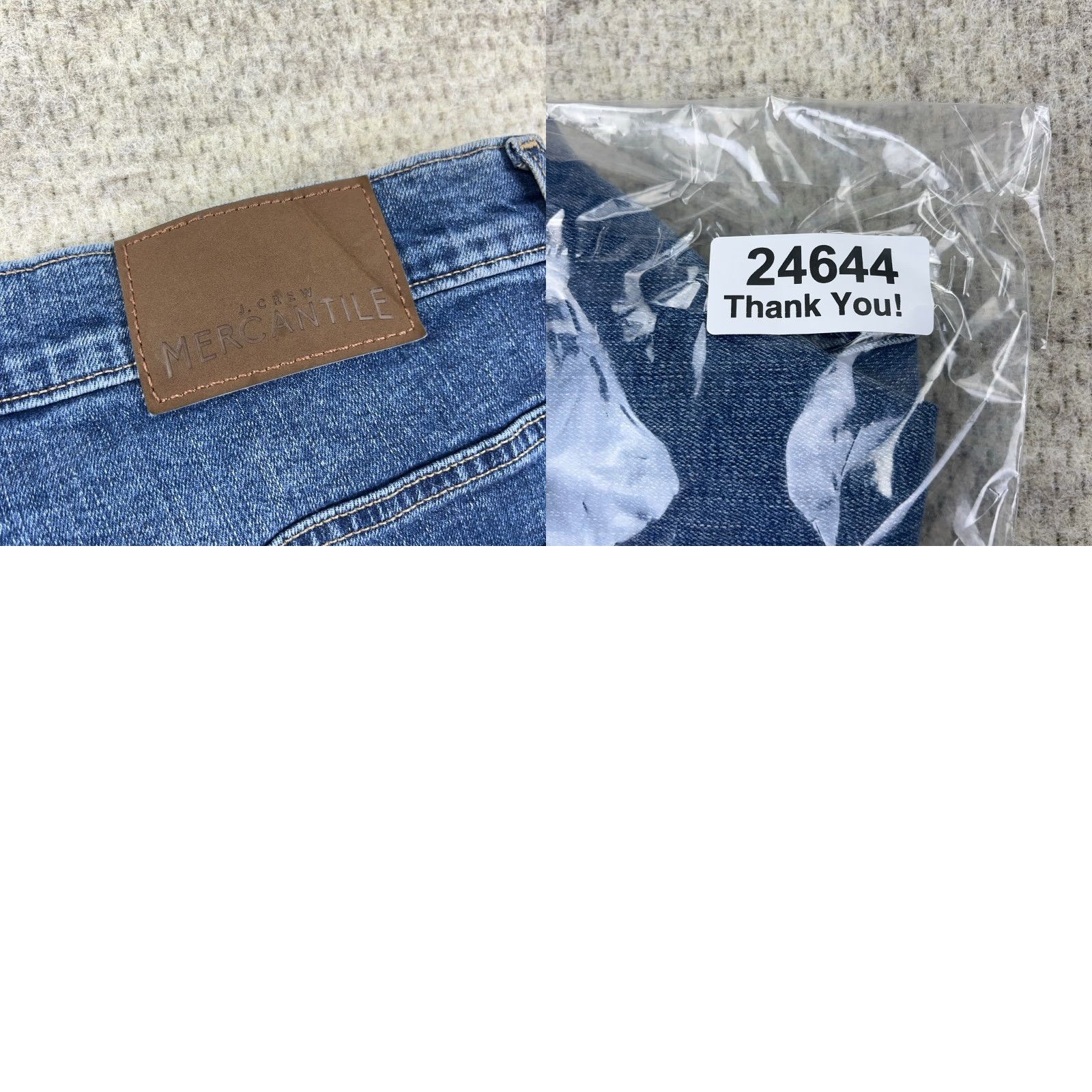 J.Crew J. Crew Mercantile Shorts Men 33 Bermuda Denim 11 Inseam Blue Pockets Belt Loops Zip Front Regular Mid Rise Casual Size US 33 - 9 Thumbnail