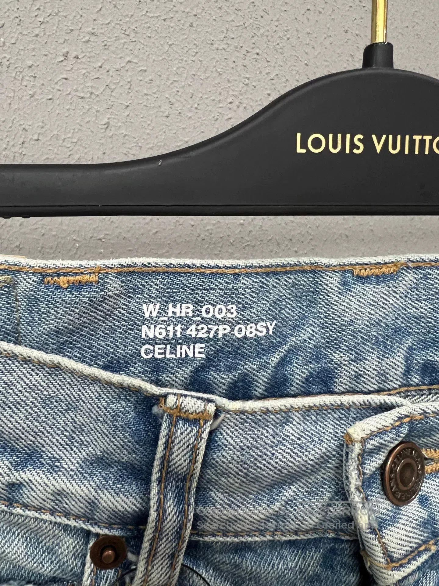 Celine Celine Washed Distressed Jeans. Size 28" / US 6 / IT 42 - 3 Thumbnail