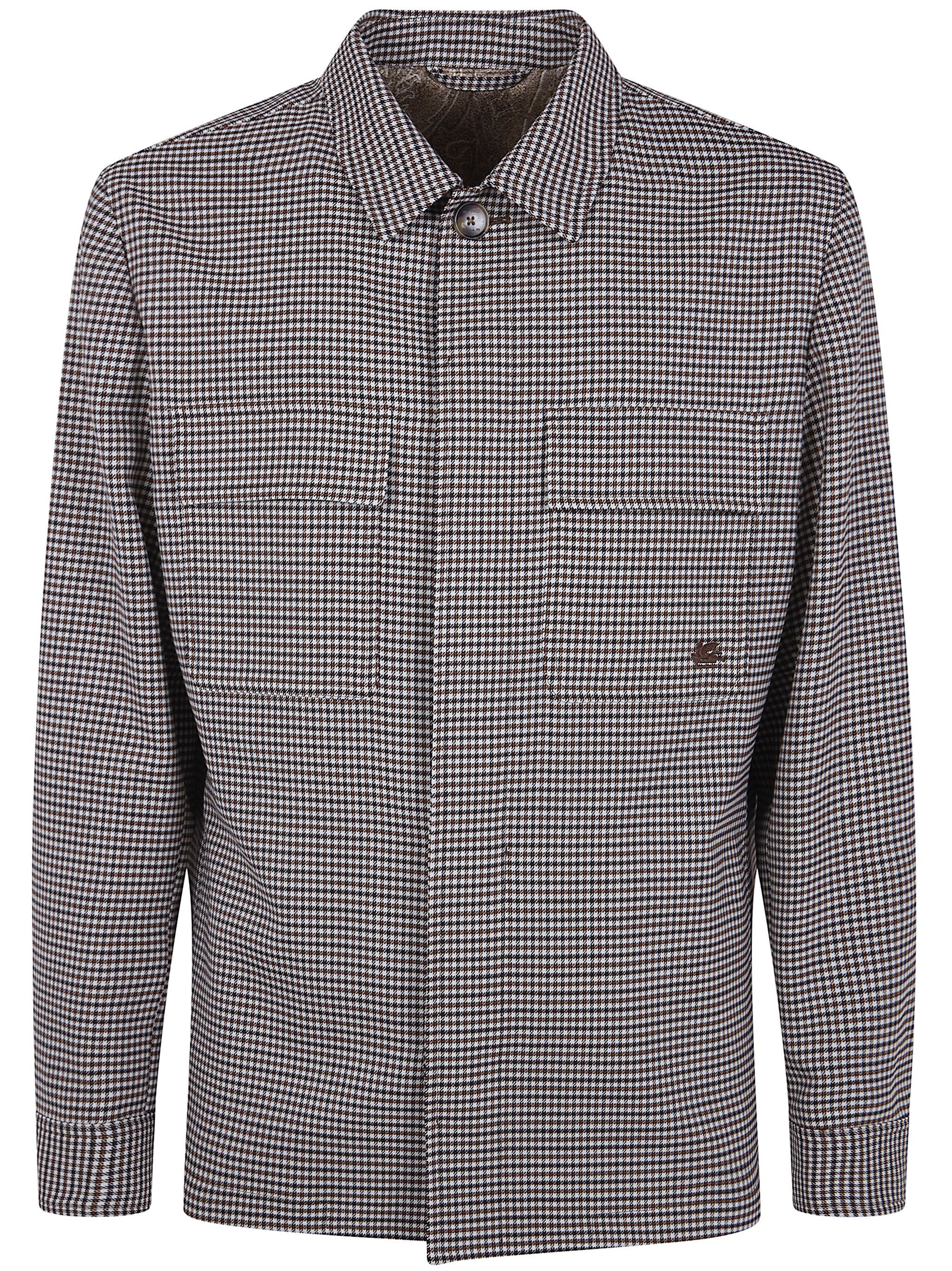 Etro POCKETS SHIRT JACKET Size US S / EU 44-46 / 1 - 1 Thumbnail