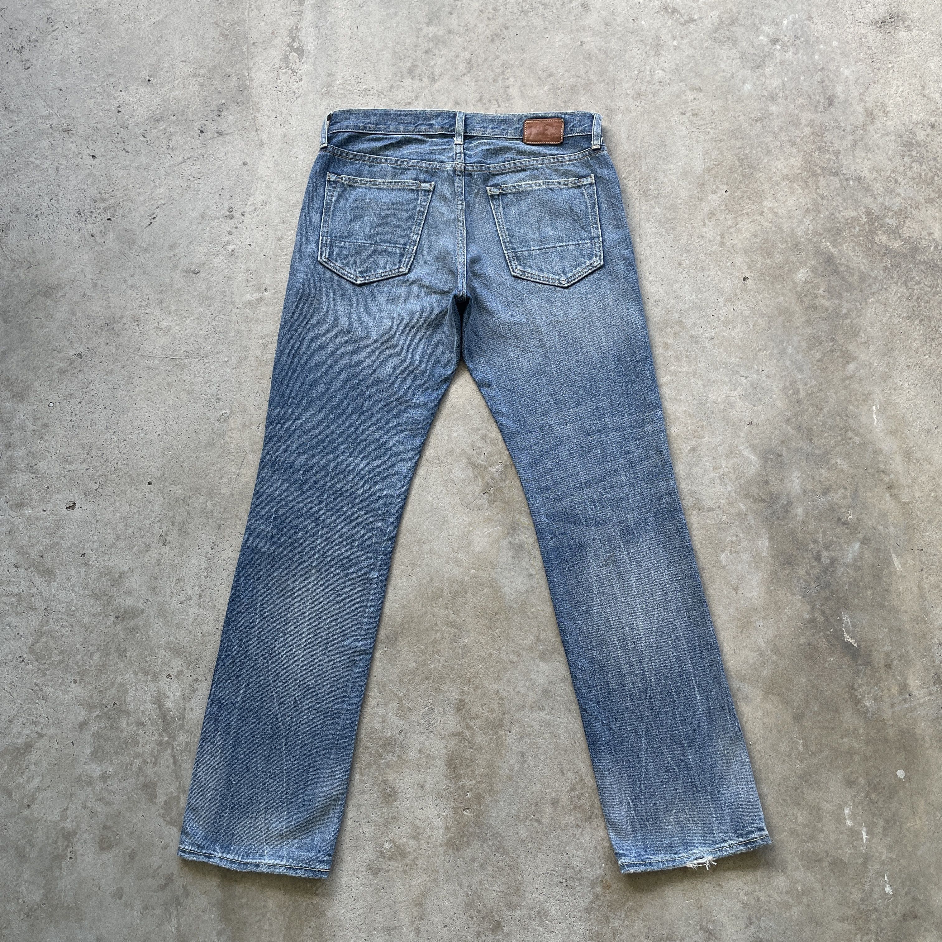 Gap × Jean W32 VINTAGE GAP JEANS STRAIGHT SLIM FIT FADED DENIM PANTS Size US 32 / EU 48 - 13 Thumbnail