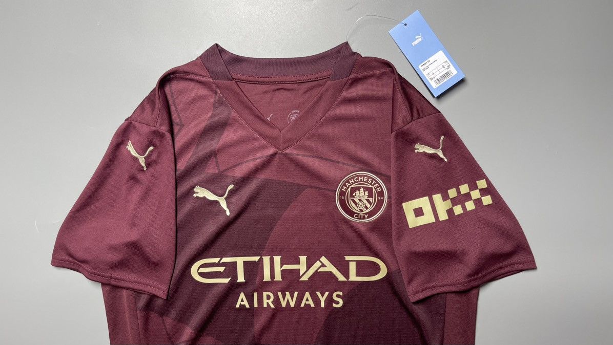Puma MAN CITY PUMA 2024/2025 FOOTBALL THIRD JERSEY #17 DE BRUYNE Size US L / EU 52-54 / 3 - 3 Thumbnail