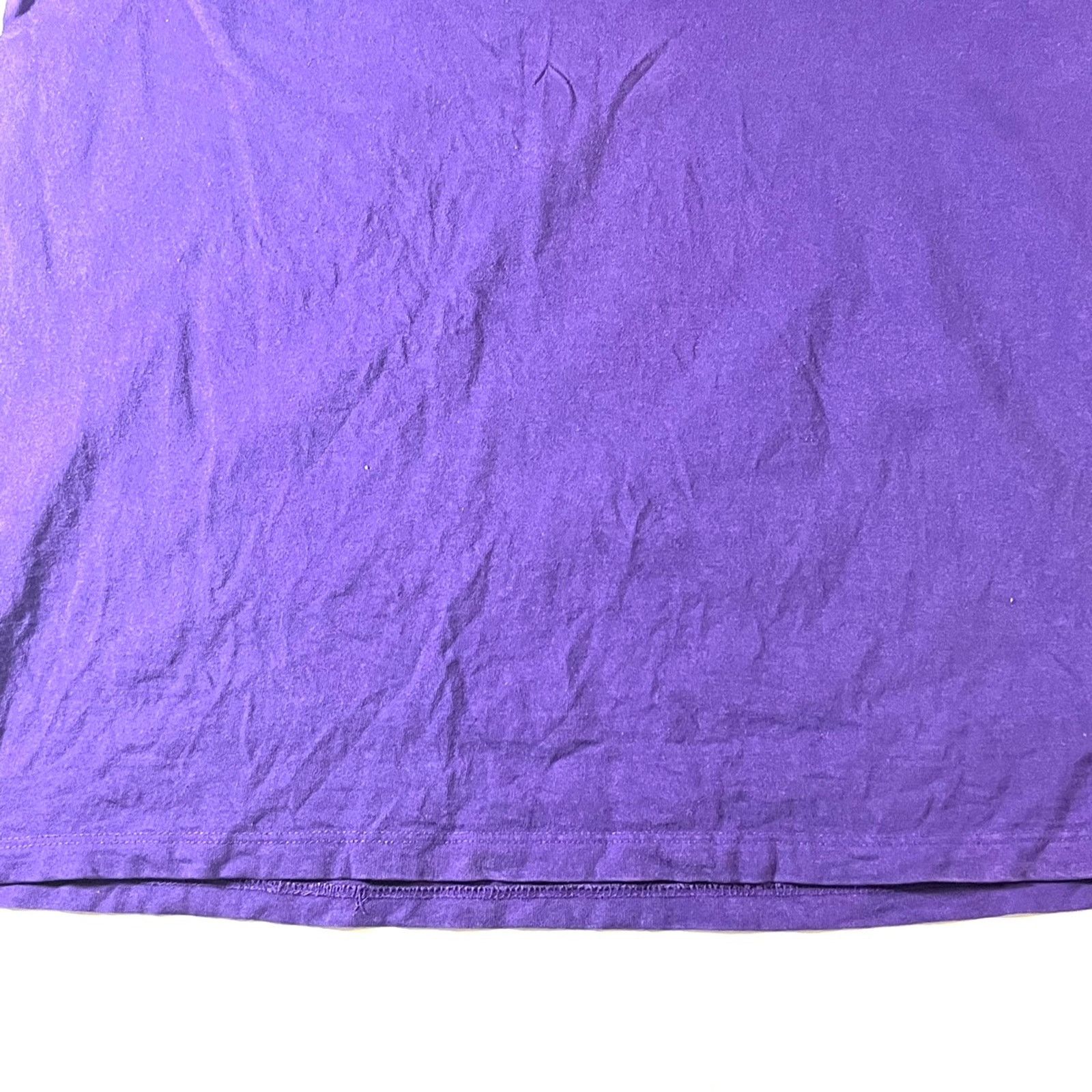 Other Vintage 2000’s Gildan Heavyweight Purple Blank Shirt Large Size US L / EU 52-54 / 3 - 5 Thumbnail