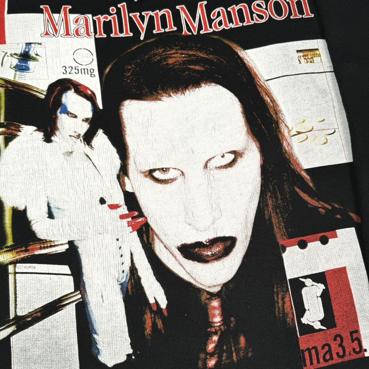 Band Tees Vintage 90s Marilyn Manson Antichrist Superstar Euro Hoodie Size US XL / EU 56 / 4 - 5 Thumbnail