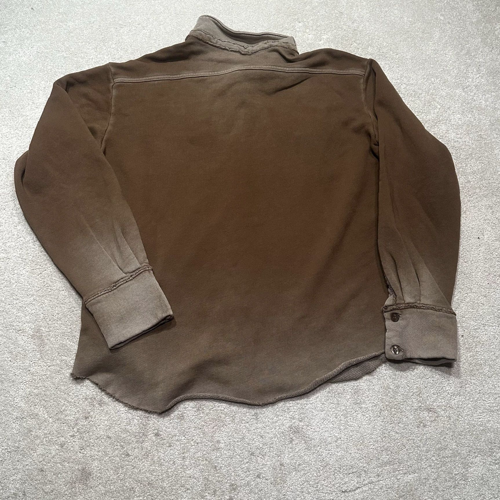 Vintage NWOT Cotton Citizen Bronx Button Up Shirt Jacket Shacket Mens XL Brown Size US XL / EU 56 / 4 - 3 Thumbnail
