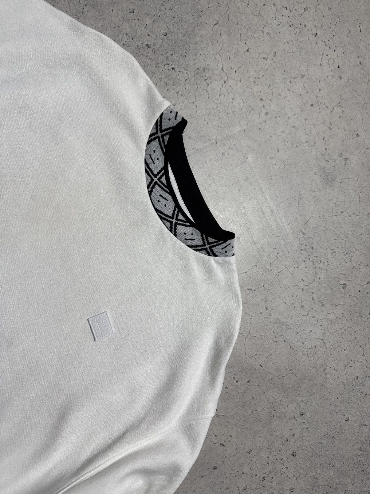 Acne Studios Acne Studios White Sweatshirt Luxury Size M Size US M / EU 48-50 / 2 - 4 Thumbnail