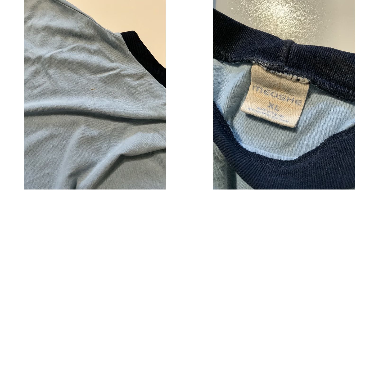 Vintage VINTAGE Meoshe Sports 27 Blue Signature Hip Hop Classic T-Shirt XL Men Blue Hip Hop T-Shirt Mens XL Vintage 90s Size US XL / EU 56 / 4 - 8 Thumbnail