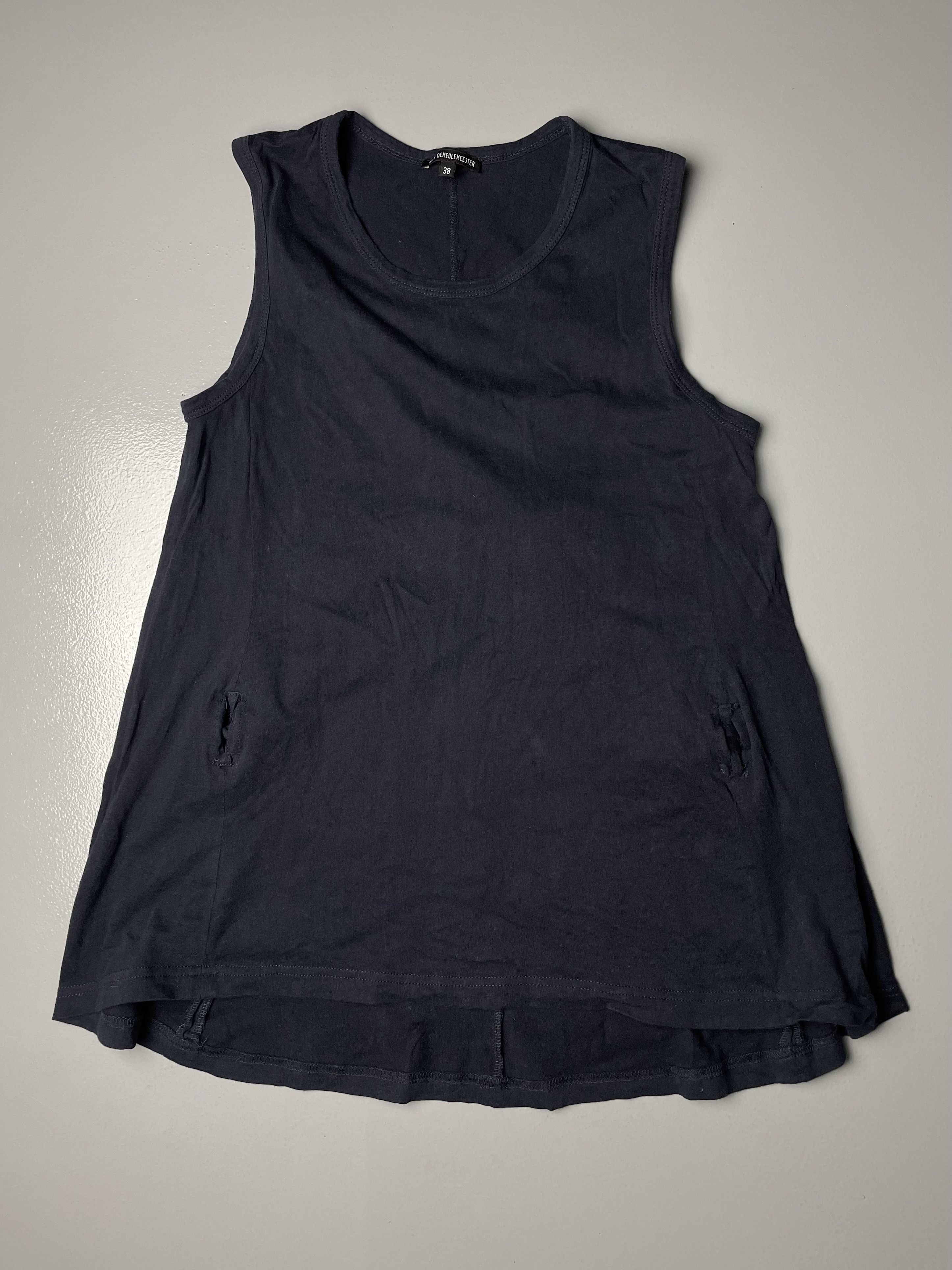 Ann Demeulemeester Ann Demeulemeester tank top with laces - size 38 Size S / US 4 / IT 40 - 1 Thumbnail