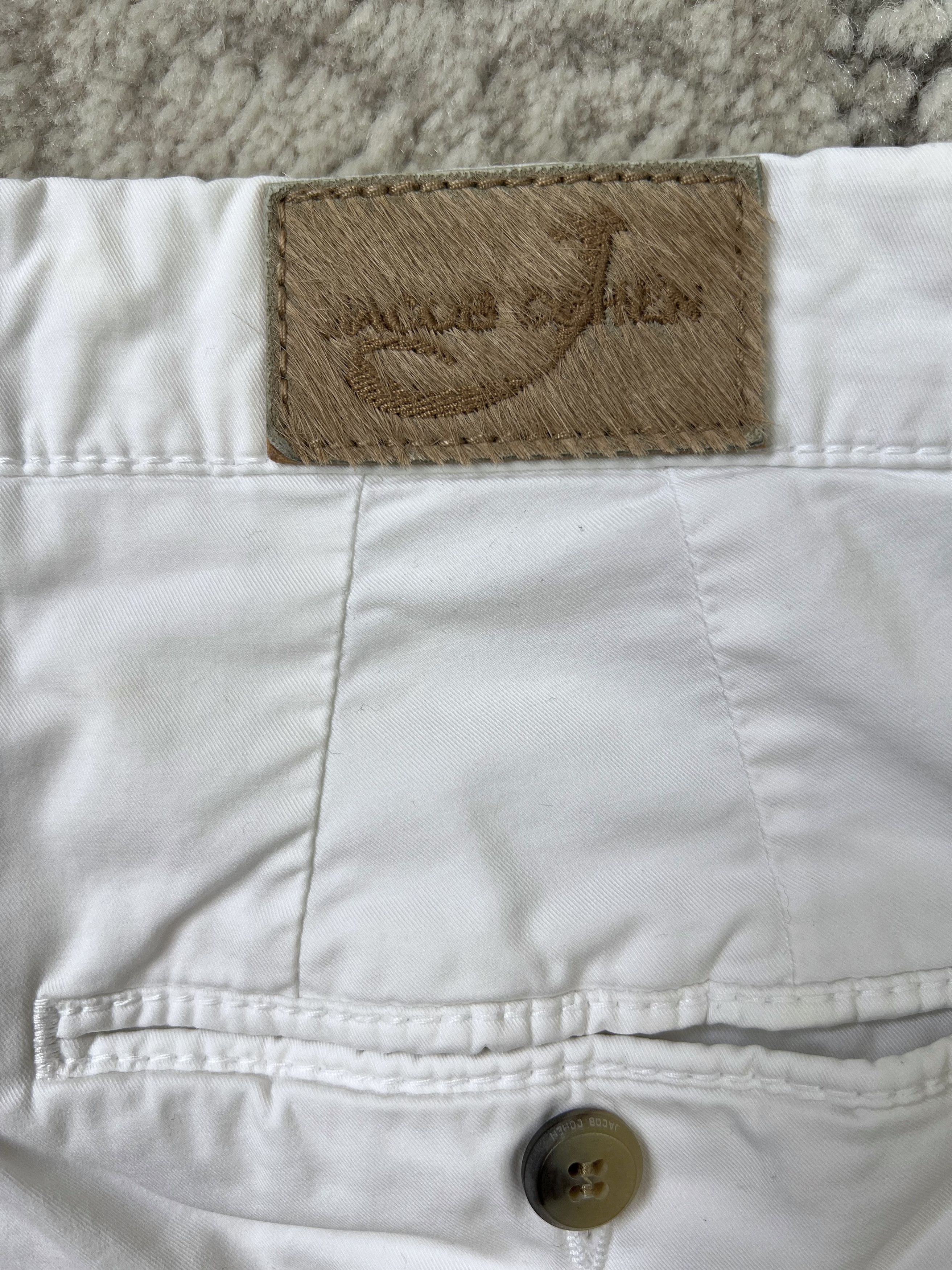 Jacob Cohen Jacob Cohën Bobby Comfort White Luxury Chino Pants 32 Size US 32 / EU 48 - 7 Thumbnail