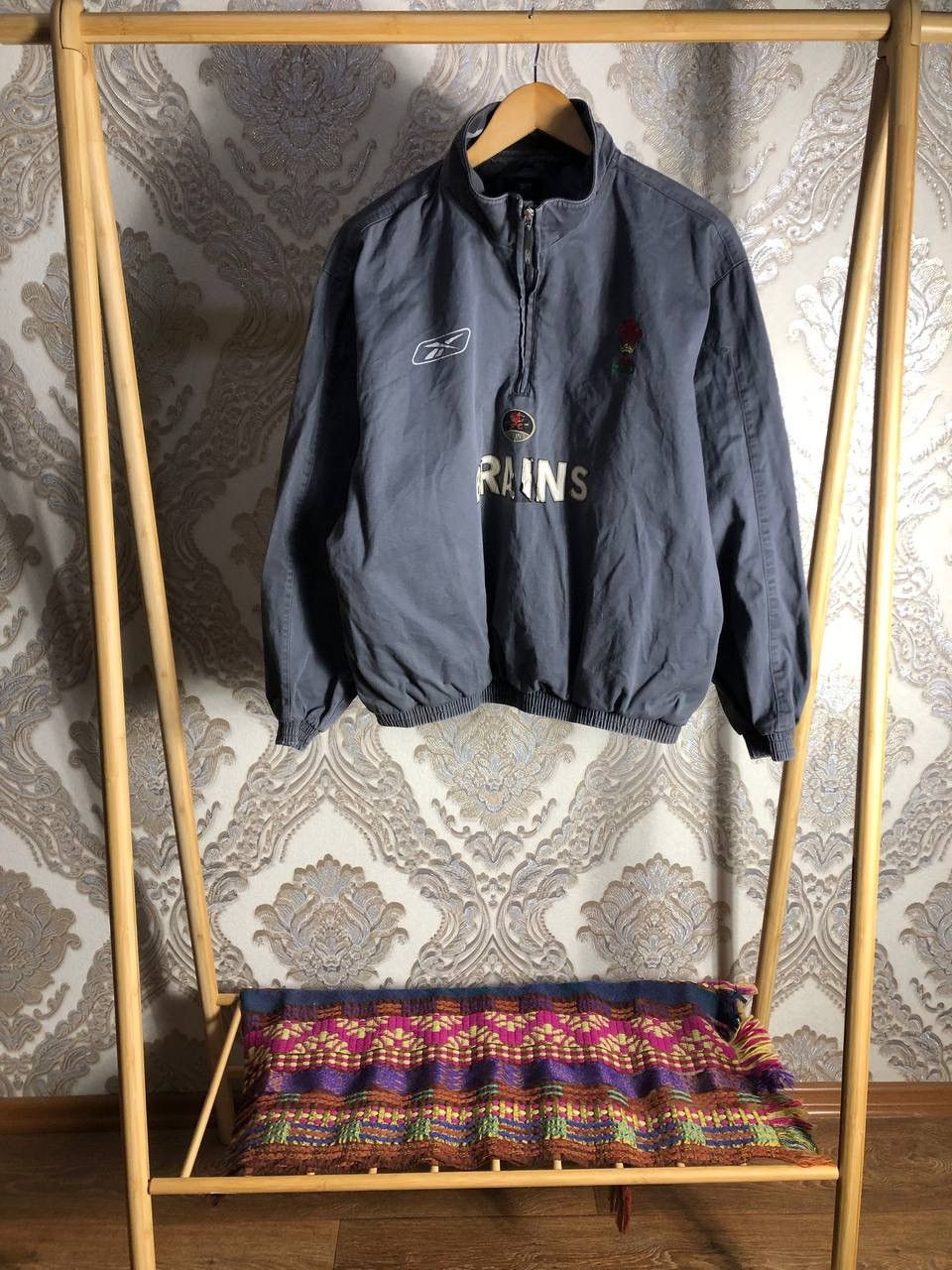 Reebok VINTAGE REEBOK WRU CYMRU WALES RUGBY RETRO JACKET Y2K 90s Size US L / EU 52-54 / 3 - 2 Thumbnail