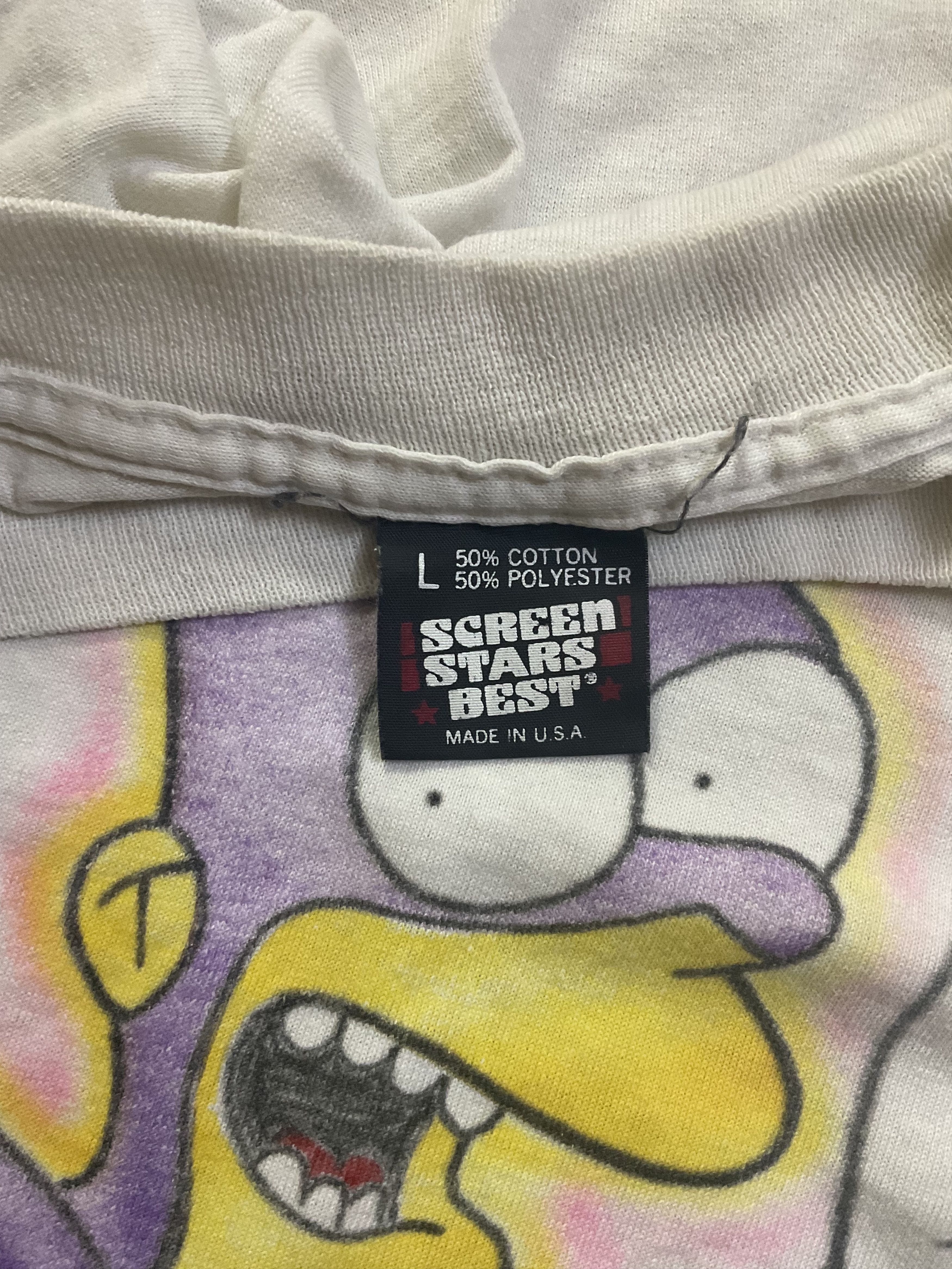The Simpsons Vintage 90s Bartman Watch out Dude T-Shirt The Simpsons Size US M / EU 48-50 / 2 - 4 Thumbnail