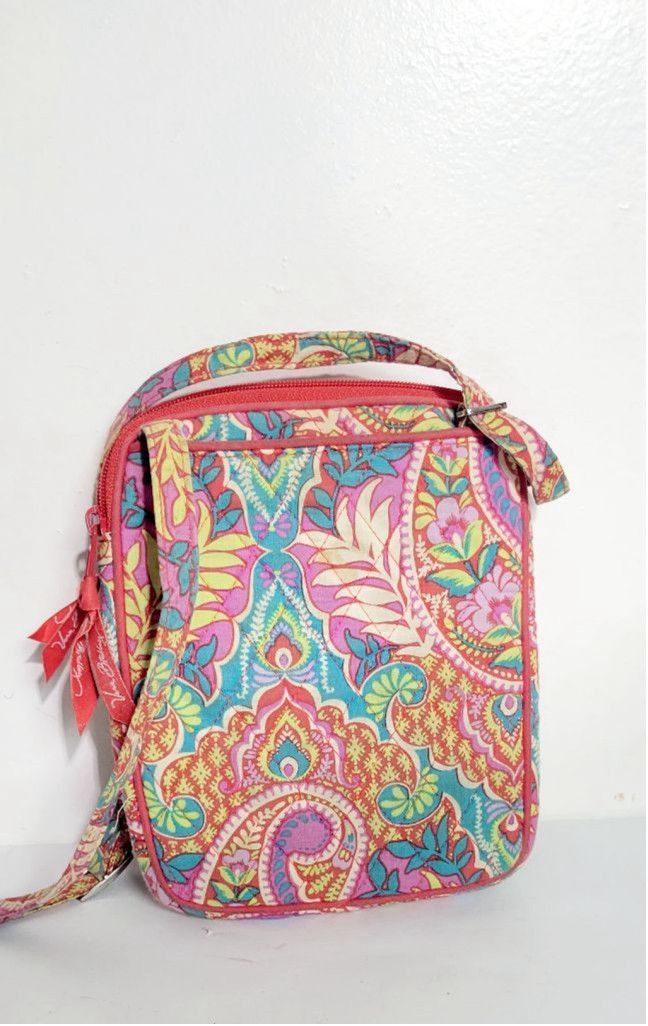 Vera Bradley Vera Bradley pink paisley print mini crossbody bag Size ONE SIZE - 7 Thumbnail