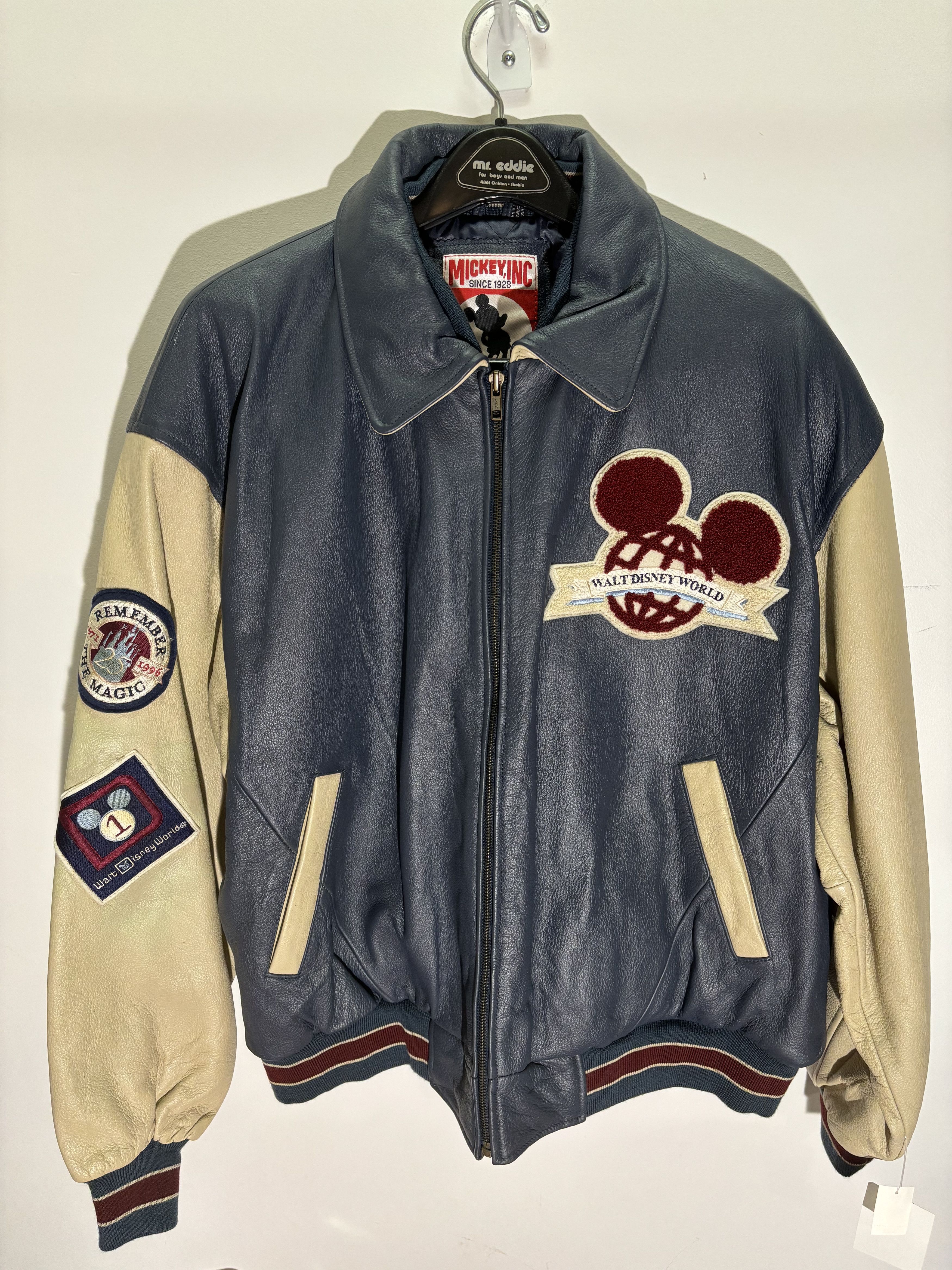 Unlimited online Mickey Mouse Leather Jacket