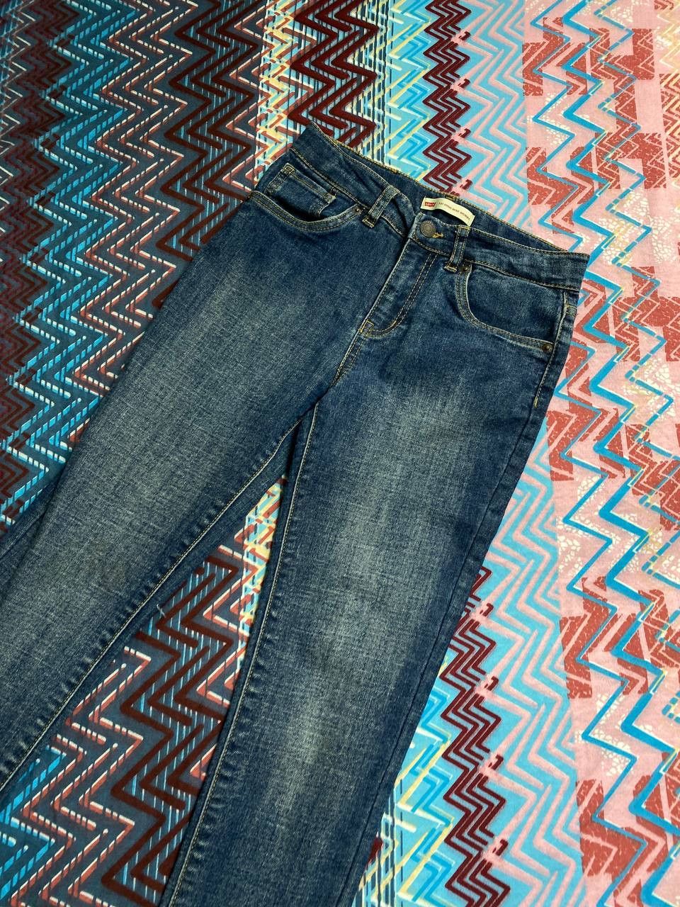 Levi's × Vintage Levi's 721 High Rise Skinny Cropped Denim Jeans Size 25" / US 0 / IT 36 - 18 Thumbnail