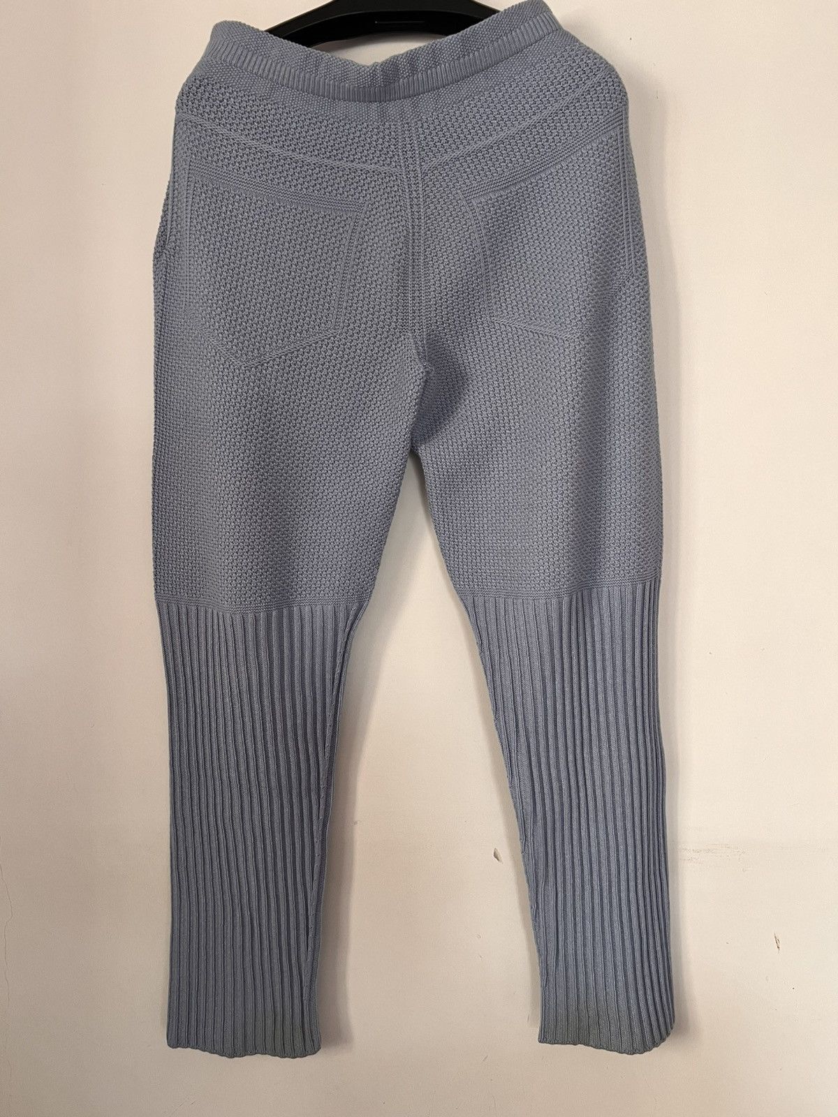 Homme Plisse Issey Miyake HOMME PLISSÉ ISSEY MIYAKE Blue Rustic Sweatpants Size US 32 / EU 48 - 2 Thumbnail