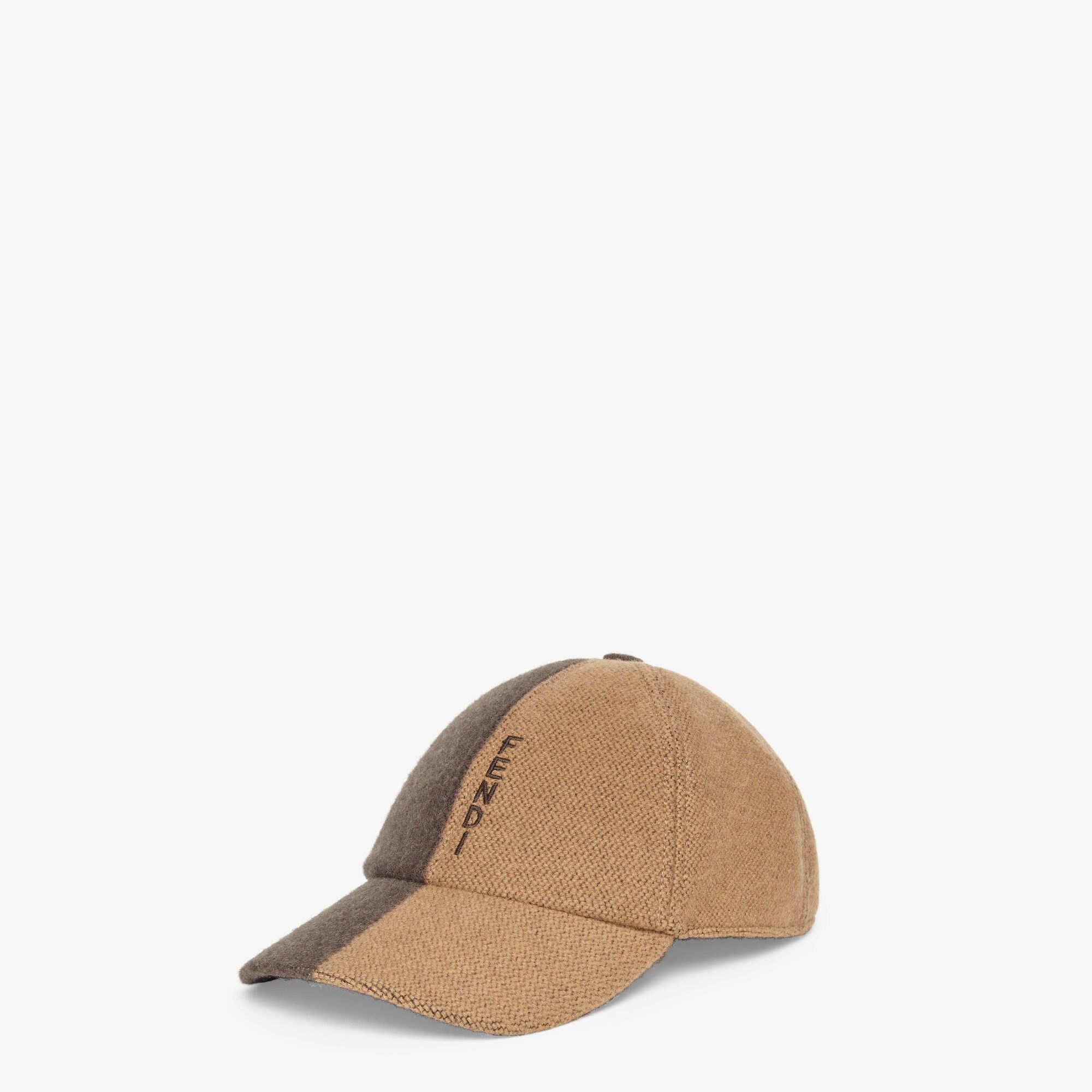 Fendi o1s1wg111225 Size:OS/Hat in Beige/Brown Size ONE SIZE - 1 Thumbnail
