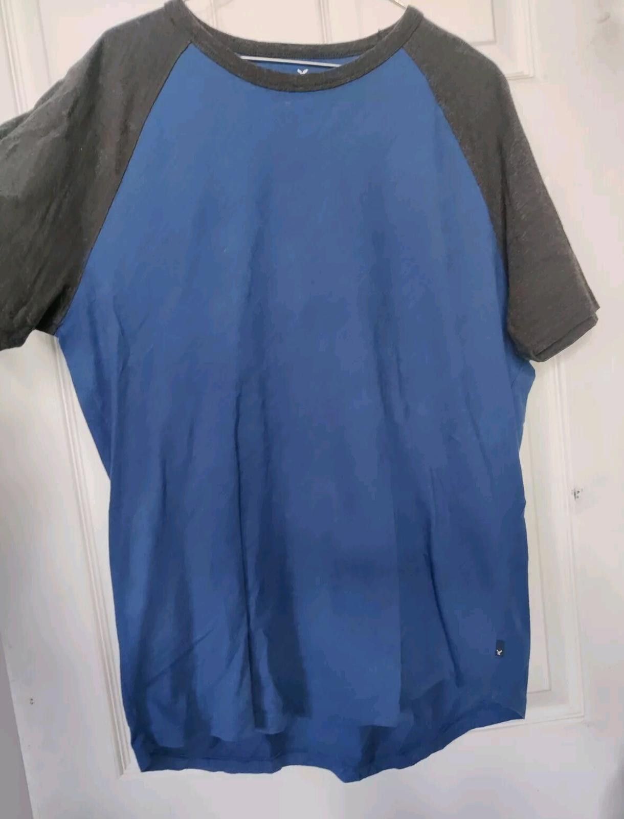 American Eagle Outfitters American Eagle Mens T-Shirt Short Sleeve Tee Top Large Blue Size US L / EU 52-54 / 3 - 2 Thumbnail
