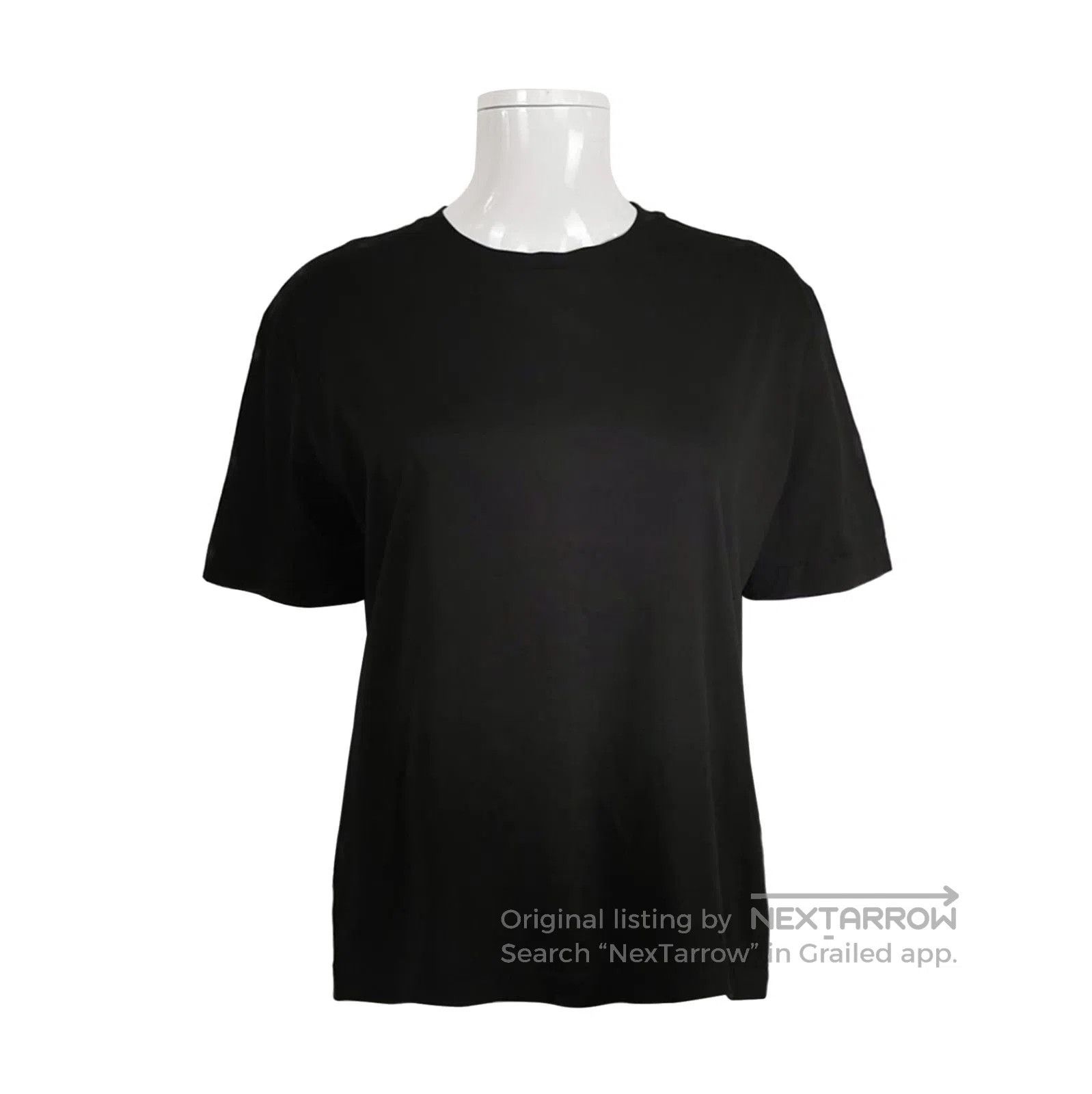 Prada Prada Black Cotton Crew Neck T. Size XL / US 12-14 / IT 48-50 - 1 Thumbnail