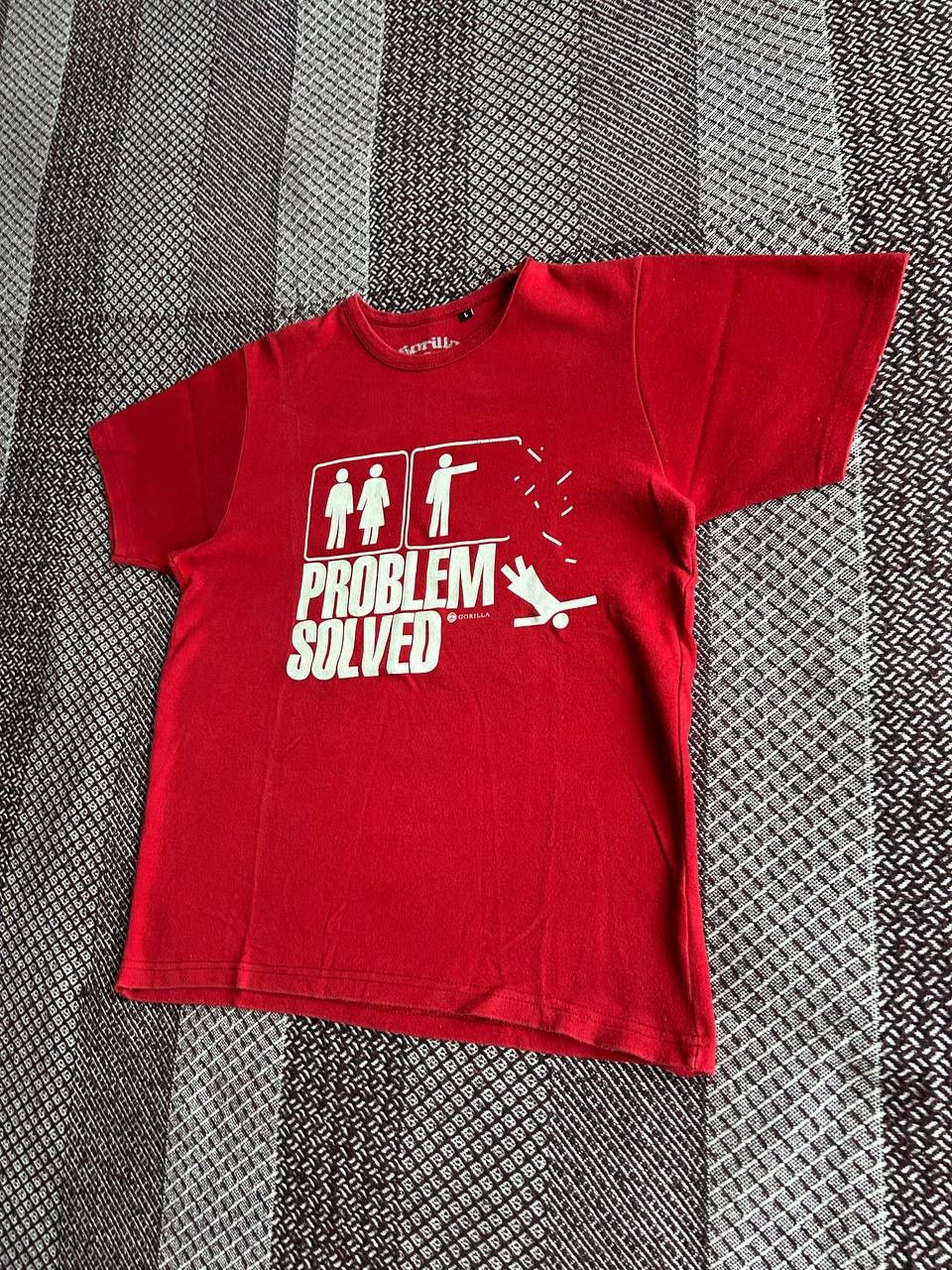 Vintage Vintage Problem Solved Women’s T-shirt Y2K Style Size L / US 10 / IT 46 - 2 Thumbnail