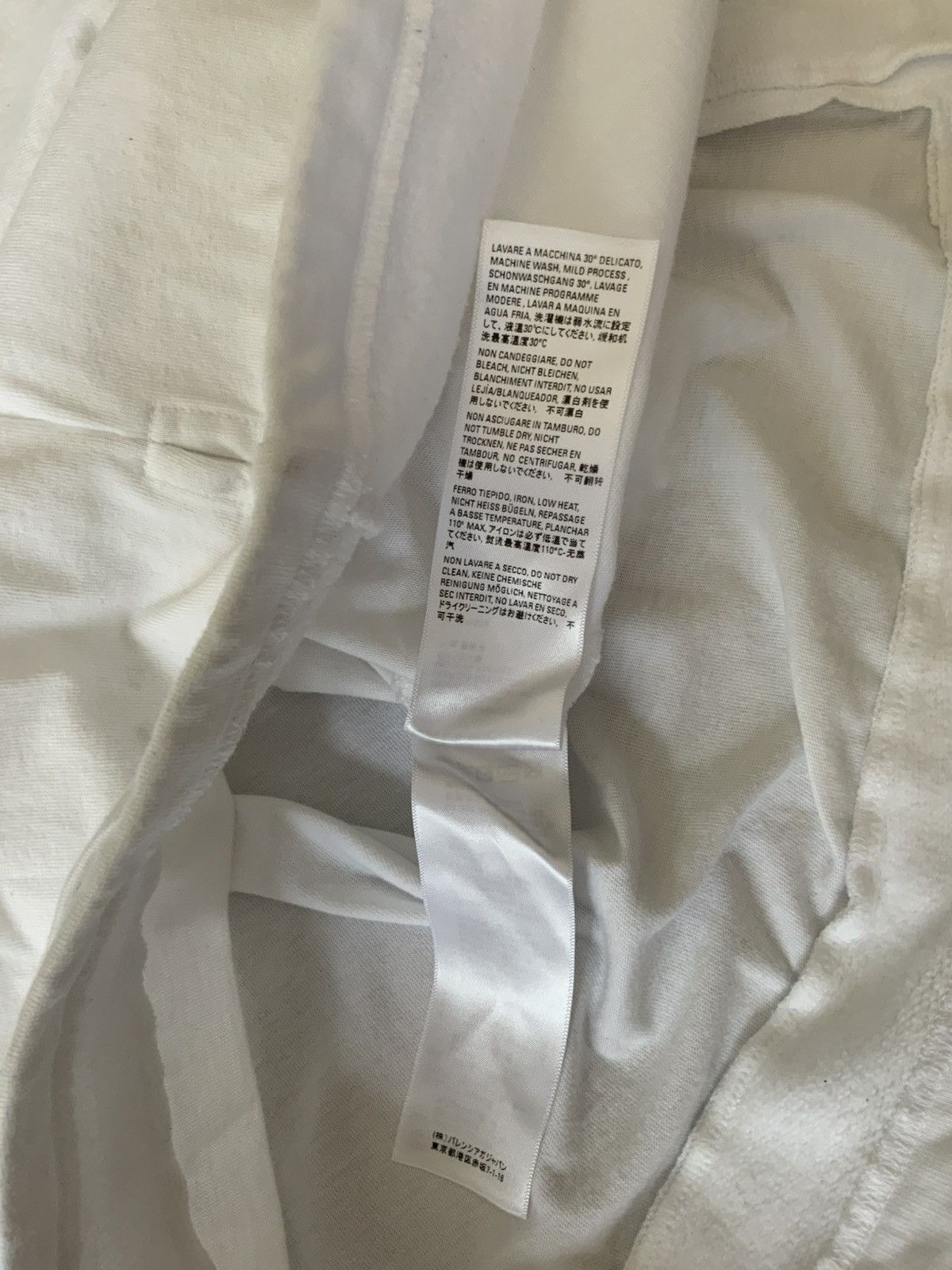 Balenciaga BALENCIAGA OVERSIZED LOGO LAYERED SHIRT HOODIE Size US M / EU 48-50 / 2 - 5 Thumbnail