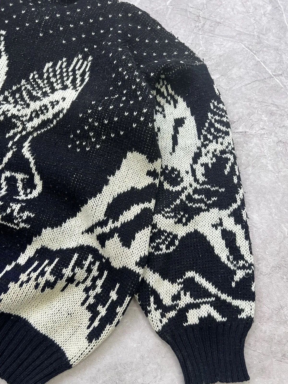 Carlo Colucci Rare Eagle Carlo colucci 3d knitted sweater rare Size US M / EU 48-50 / 2 - 9 Thumbnail