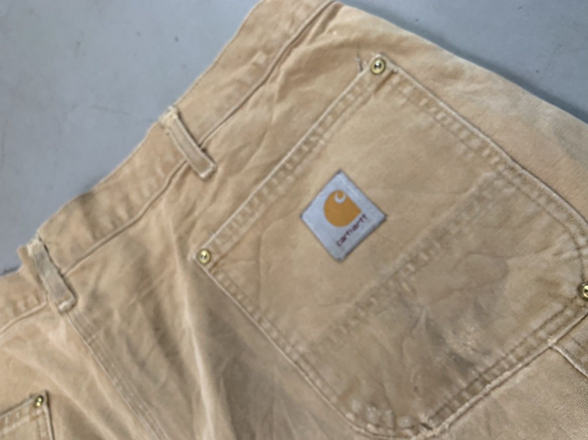 Carhartt Vintage Carhartt B136 brn double knee denim Size US 40 / EU 56 - 7 Thumbnail