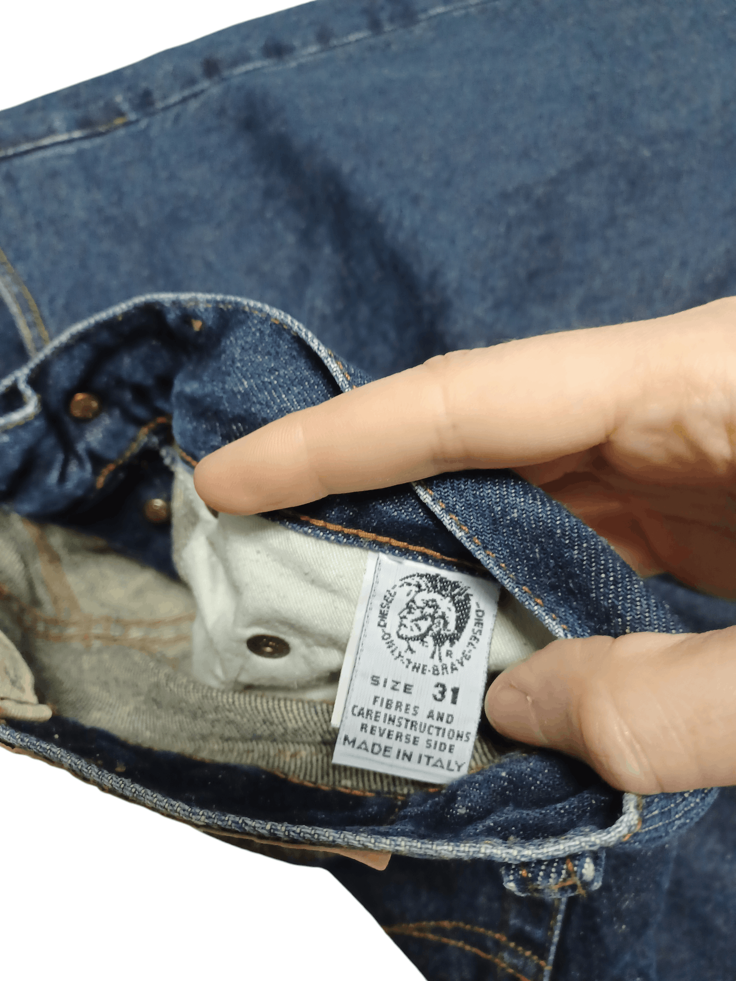 Diesel DIESEL VINTAGE MADE IN ITALY JEANS DENIM HEAVY COTTON Size US 31 - 4 Thumbnail