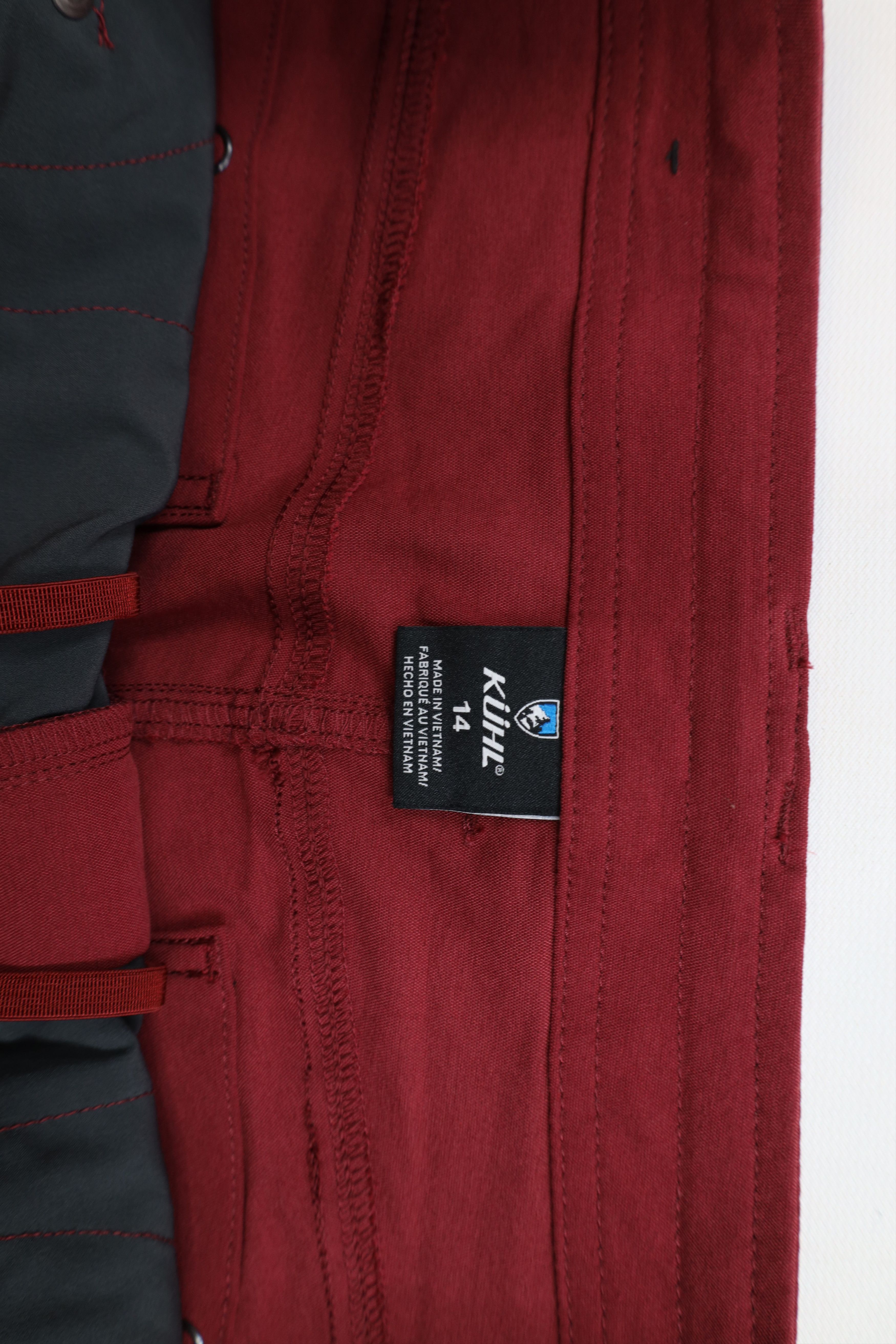 Kuhl × Vintage Kuhl Mountain Outdoor Hiking Trail Trekr Shorts Berry Red Size 36" / US 14 / IT 50 - 8 Thumbnail