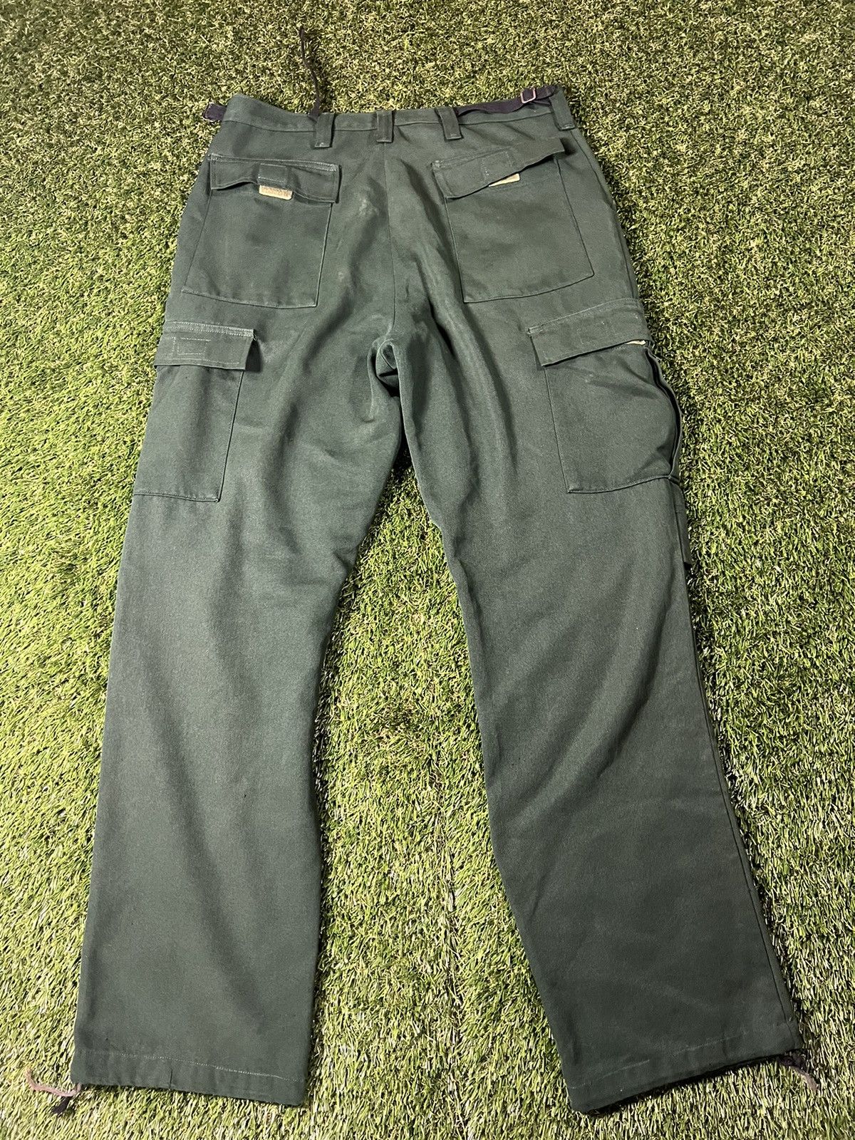 Vintage Vintage 80’s Faded Pine Green Tactical Military Field Pants Size US 32 / EU 48 - 3 Thumbnail