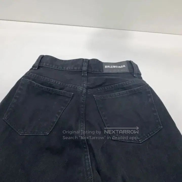 Balenciaga Thom Browne Black Cashmere Kids Cardigan. Size 28" / US 6 / IT 42 - 9 Thumbnail