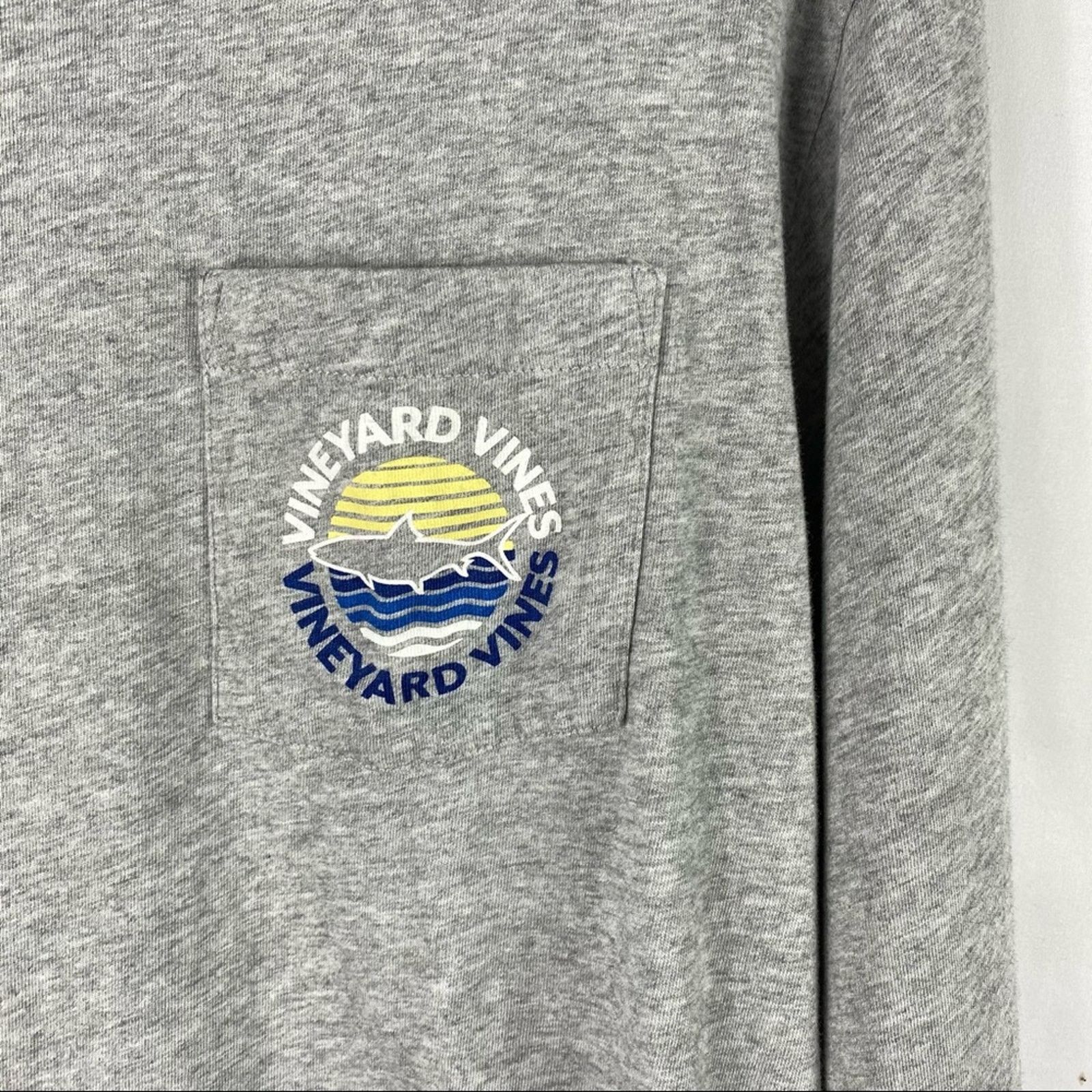 Vineyard Vines VINEYARD VINES Gray Long Sleeve Tee - S Size S / US 4 / IT 40 - 3 Thumbnail