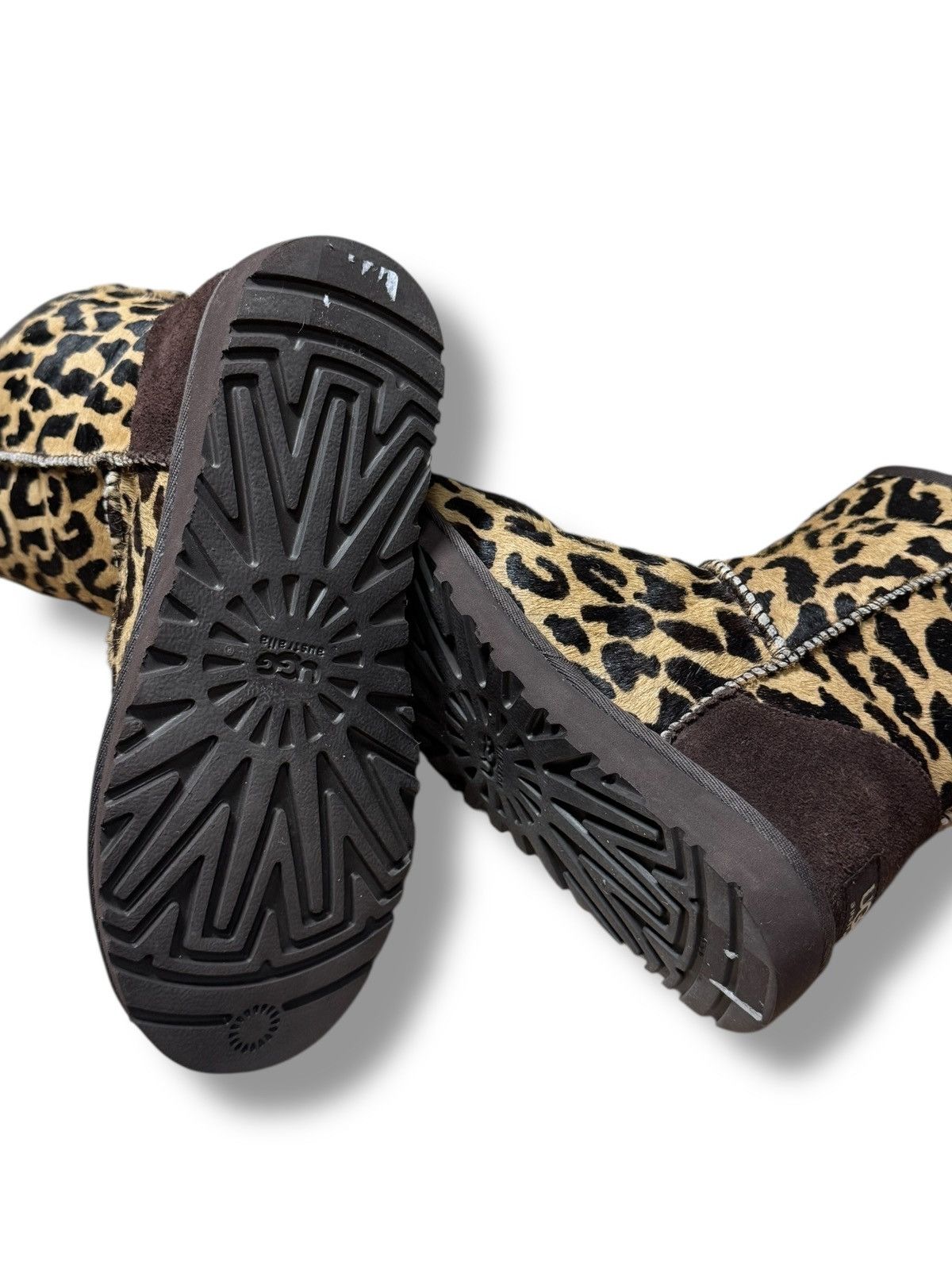 Ugg UGG Leopard High Boots Y2K Avantgarde Glamour Size US 5 / IT 35 - 11 Thumbnail