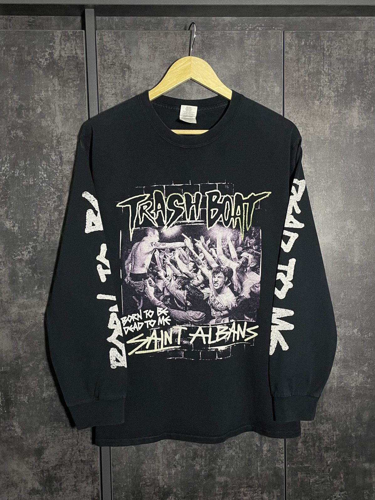 Band Tees Vintage Trash Boat Longsleeve Rock Band ERD Balenciaga 424 Size US M / EU 48-50 / 2 - 1 Thumbnail