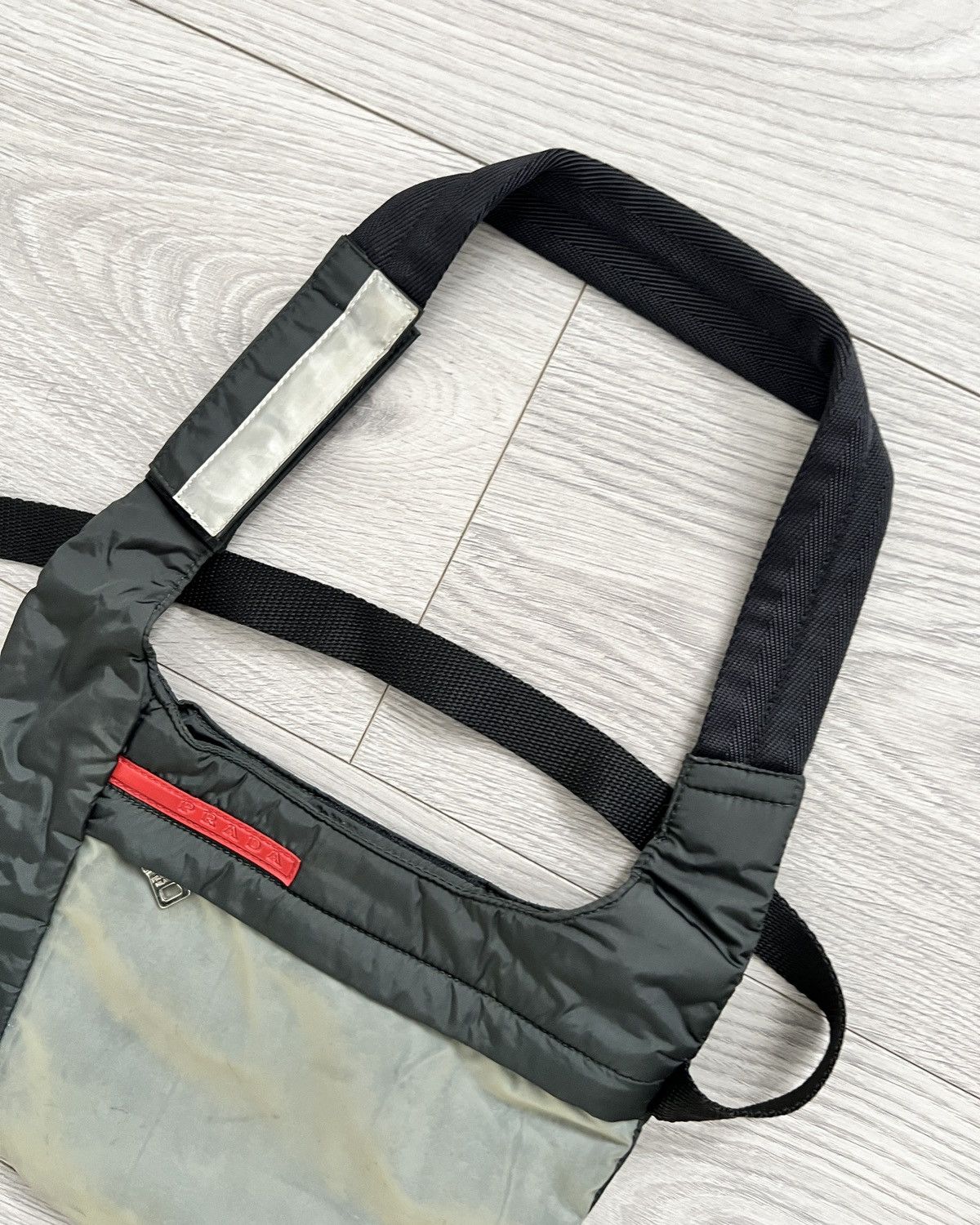 Prada Sport SS1999 Runway Nylon Technical Body Bag - Bags Luggage