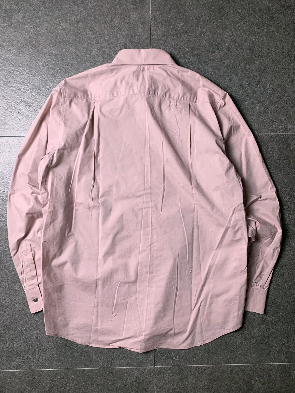 Yohji Yamamoto 2000s Ined Homme Single Pocket Harvard Shirt Size US L / EU 52-54 / 3 - 8 Thumbnail