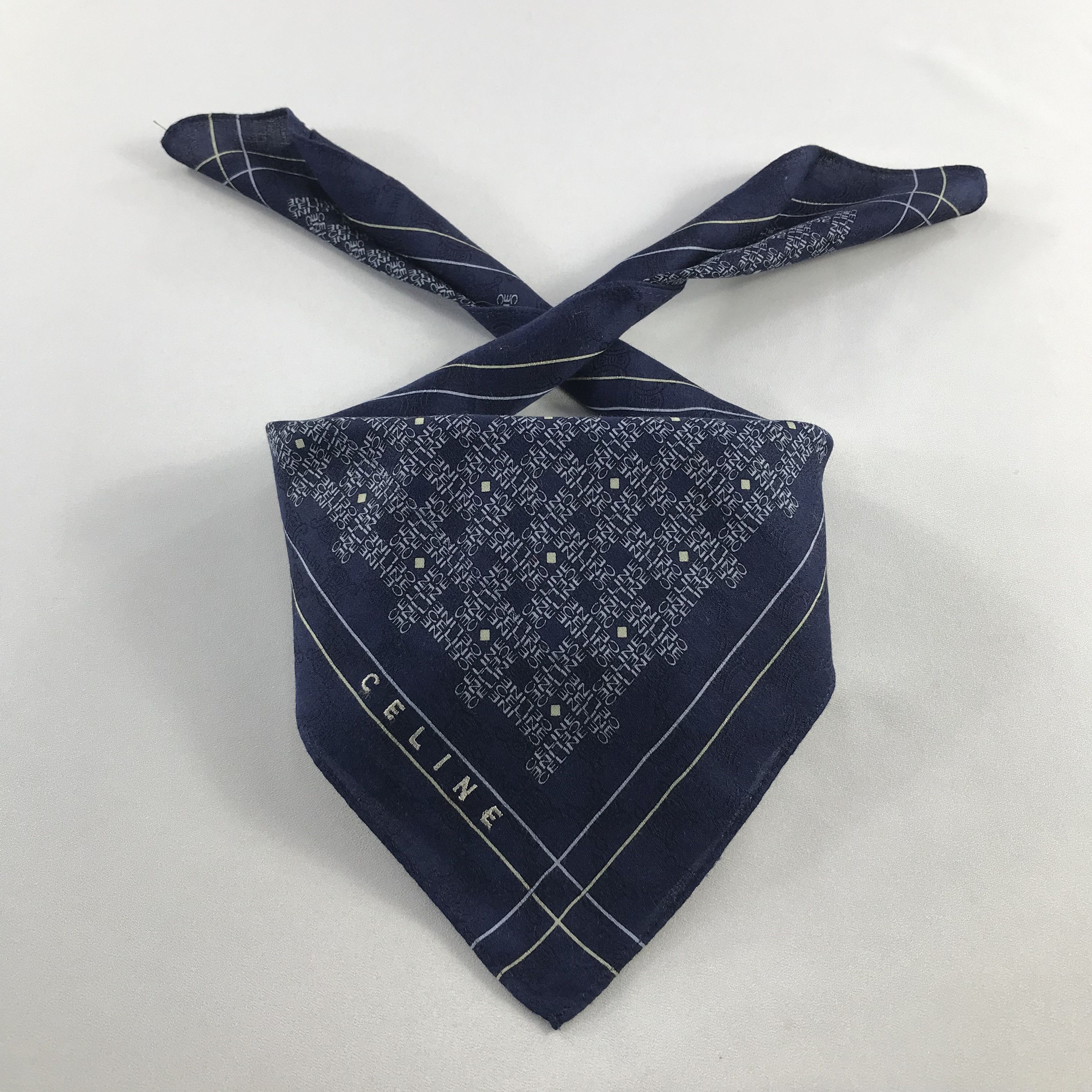 Celine Celine Handkerchief / Bandana / Neckerchief C697 Size ONE SIZE - 1 Thumbnail