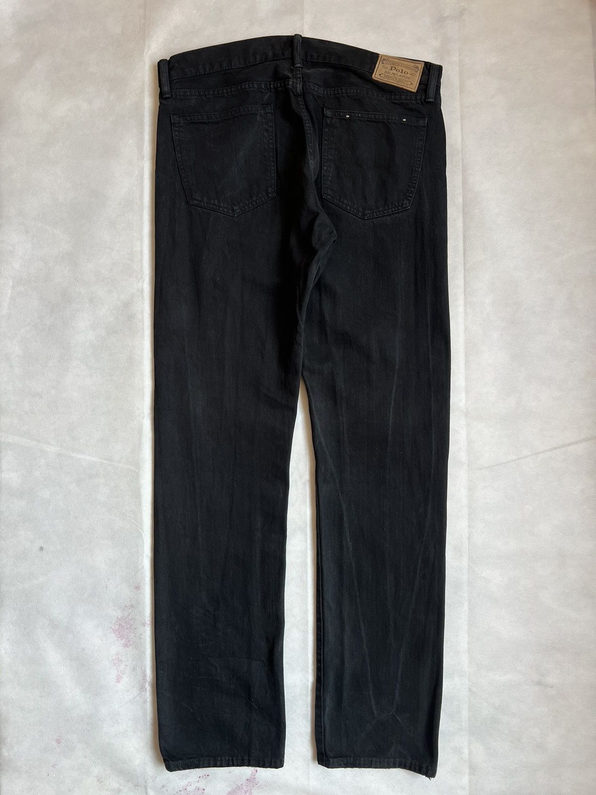 Polo Ralph Lauren Vintage Polo Ralph Lauren RL Black Denim Size US 37 - 10 Thumbnail