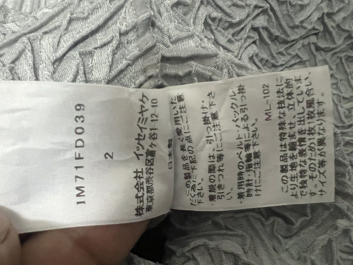 Issey Miyake ISSEY MIYAKE Design Pleats Jacket Grey 2 Size XS / US 0-2 / IT 36-38 - 12 Thumbnail