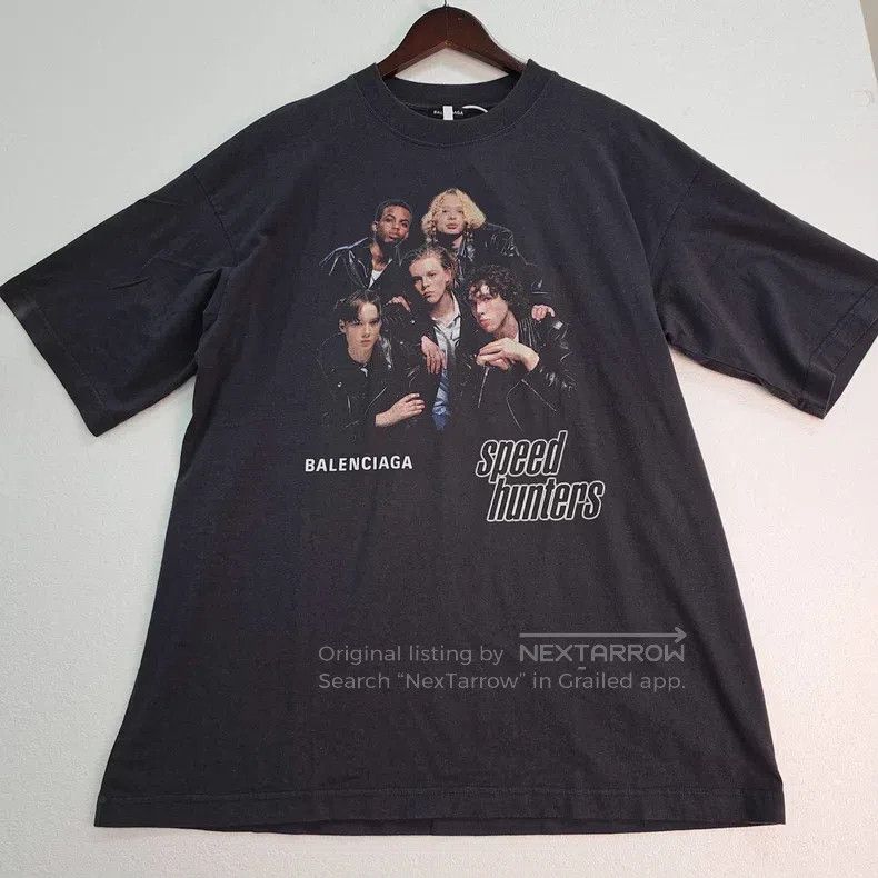 Balenciaga Balenciaga Portrait Printed T-shirt Size US S / EU 44-46 / 1 - 1 Thumbnail