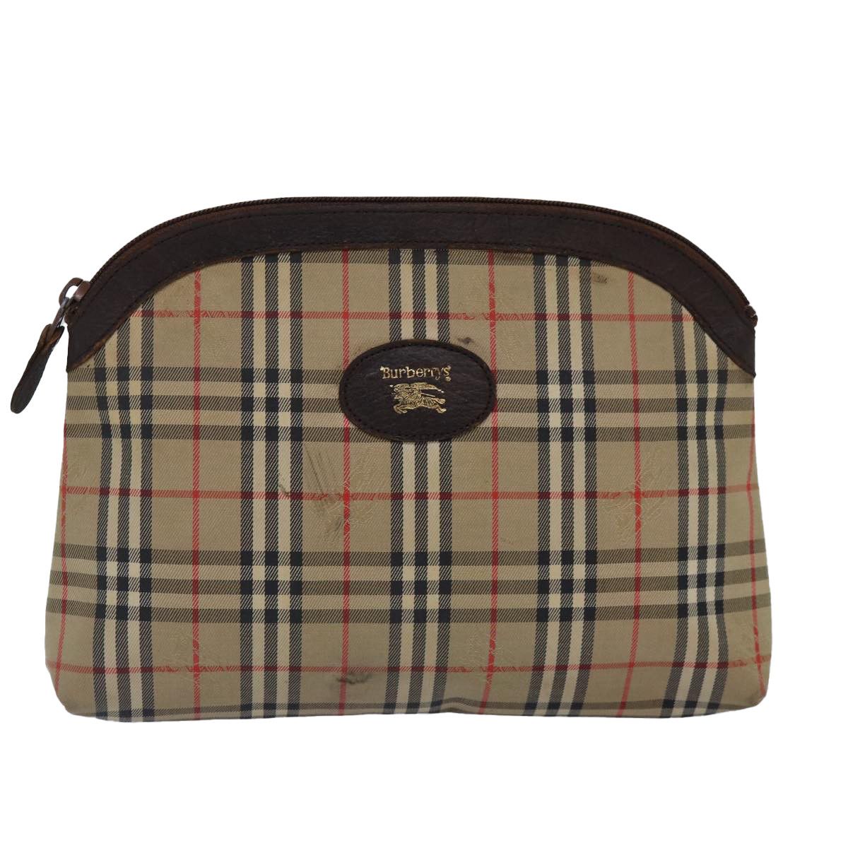 Burberry Nova Check Beige Canvas Wallet (Pre-Owned) Size ONE SIZE - 1 Thumbnail