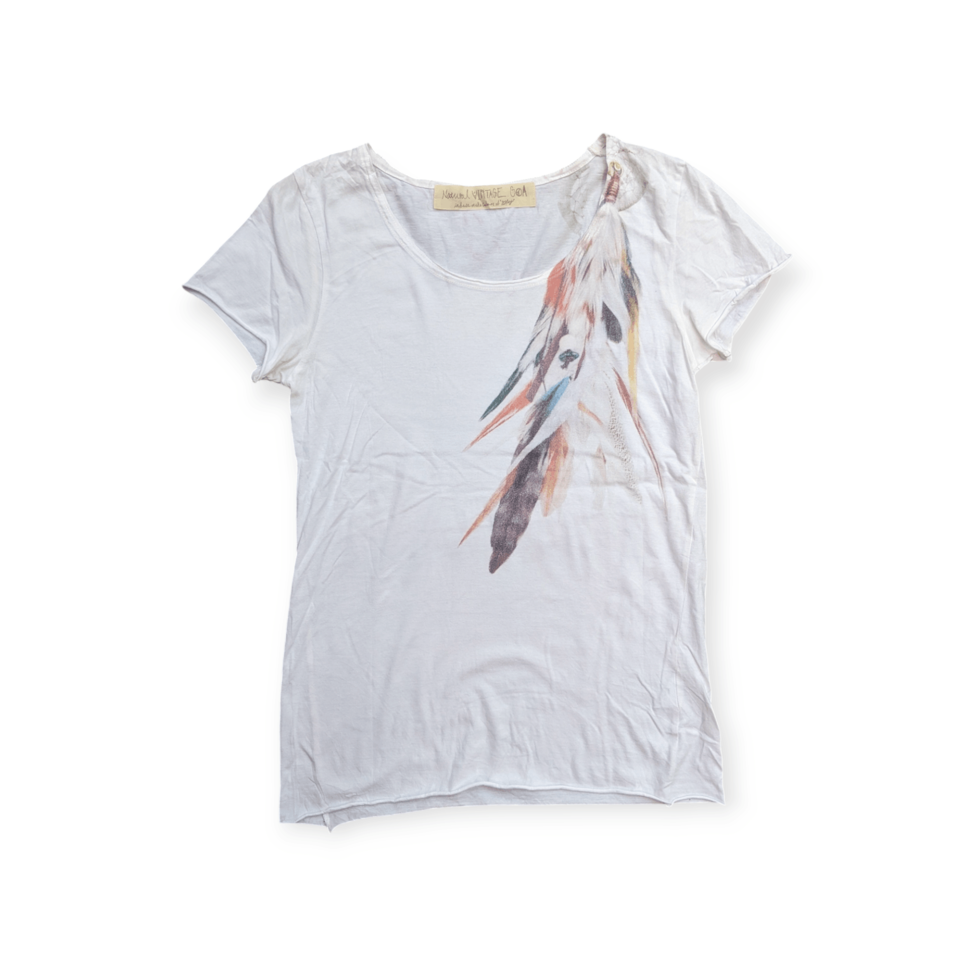 GOA G.O.A Feather Necklace Tee | Grailed