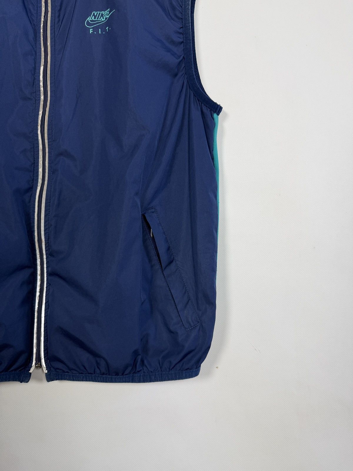 Nike Nike FIT Full Zip Vest Vintage 90s Tail Wind Run Size L Size US L / EU 52-54 / 3 - 5 Thumbnail