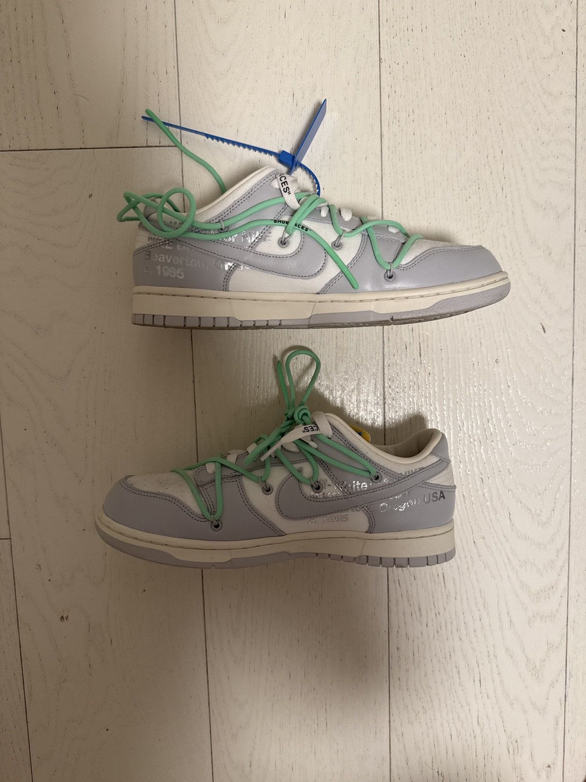 Nike × Off-White off white dunk lot 26 Size US 10 / EU 43 - 2 Thumbnail