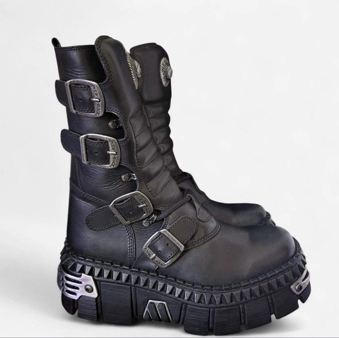 New Rock New Rock Reactor High Boots Size US 9 / EU 42 - 5 Thumbnail