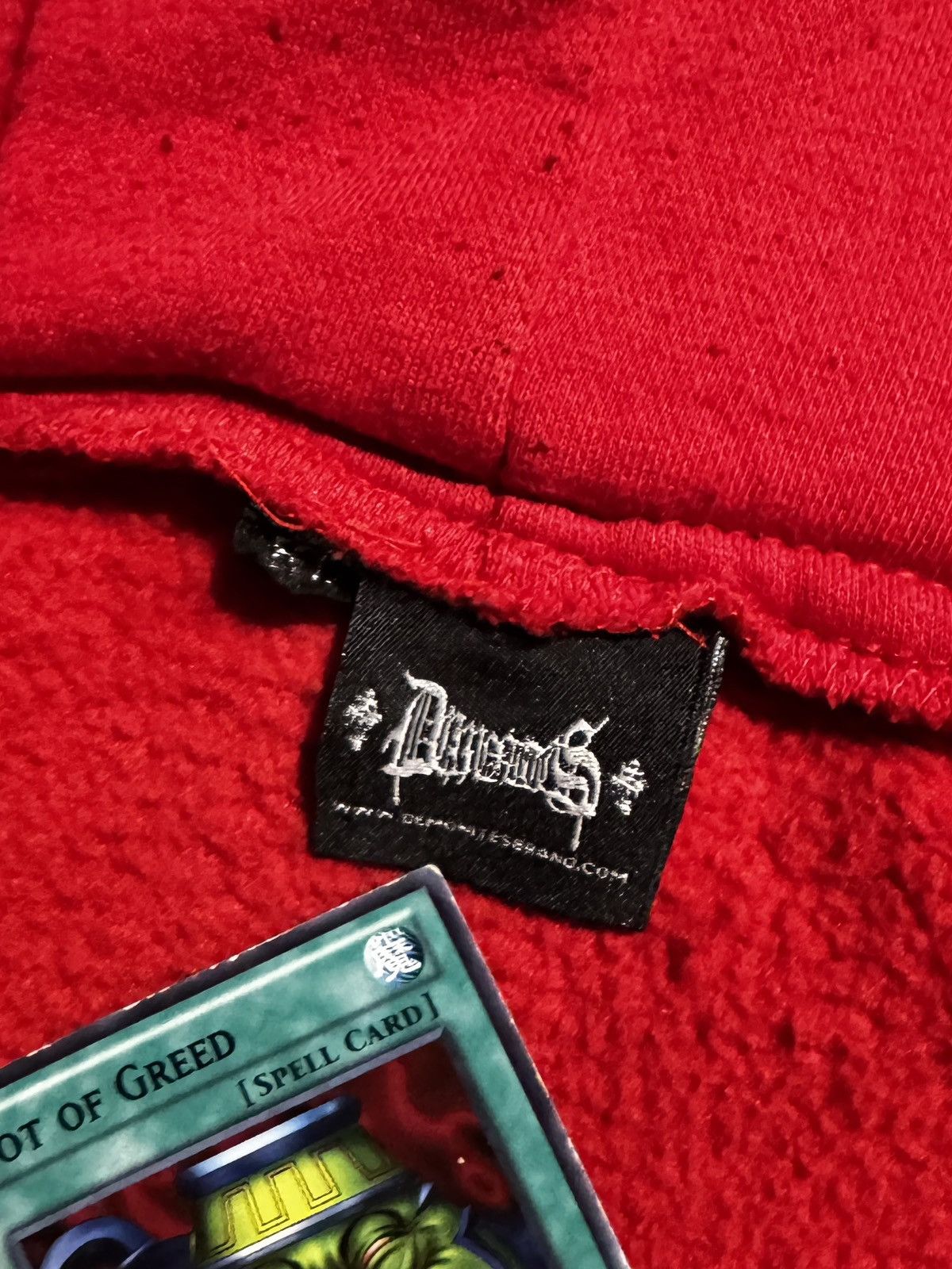 DEMONITES Demonties Hoodie Red Size US XL / EU 56 / 4 - 3 Thumbnail