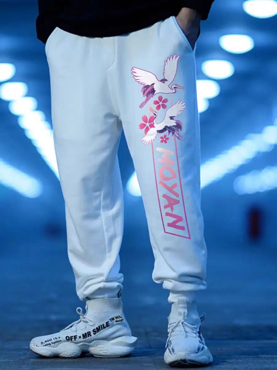 Designer × Japanese Brand Streetwear Loose Hip Hop Designer Casual Pants Size US 34 / EU 50 - 1 Thumbnail