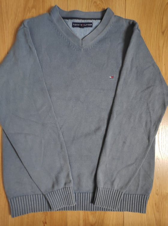 Tommy Hilfiger Tommy Hilfiger Grey Sweater Size US M / EU 48-50 / 2 - 1 Thumbnail