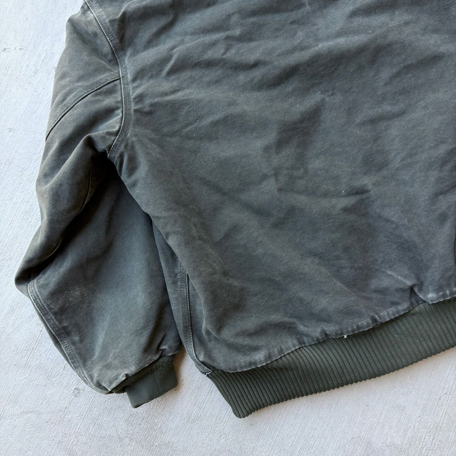 Carhartt × Vintage Carhartt J130 MOS green hooded work wear jacket XL Size US XL / EU 56 / 4 - 7 Thumbnail