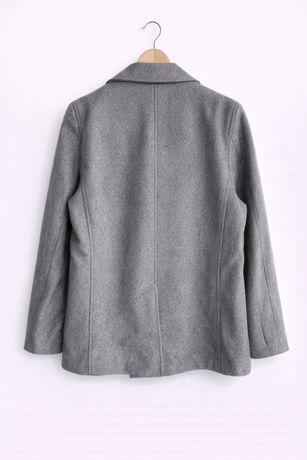 Margaret Howell Margaret Howell Grey Wool Pea Coat Japanese Minimalist Size US L / EU 52-54 / 3 - 2 Thumbnail