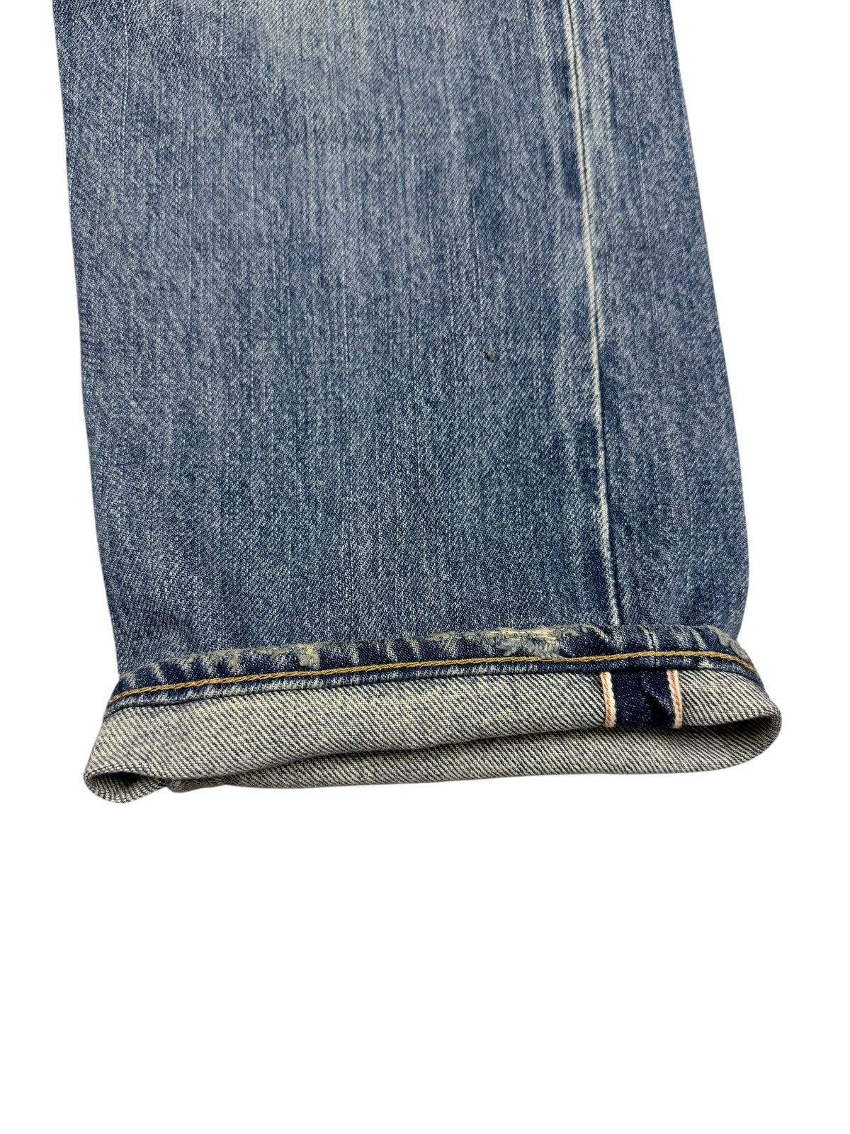 Hysteric Glamour Vtg💥Hysteric Glamour Salvedge Buckle Back Wash Denim Size US 33 - 12 Thumbnail