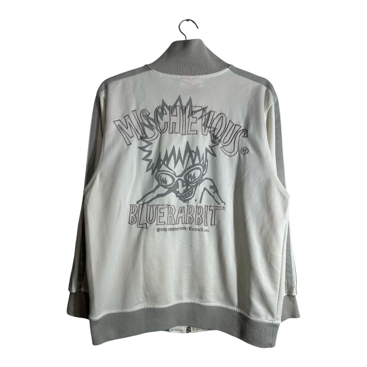 MISCHIEVOUS BLUE RABBIT SKUNK JACKET KAPITAL LGB STYLE